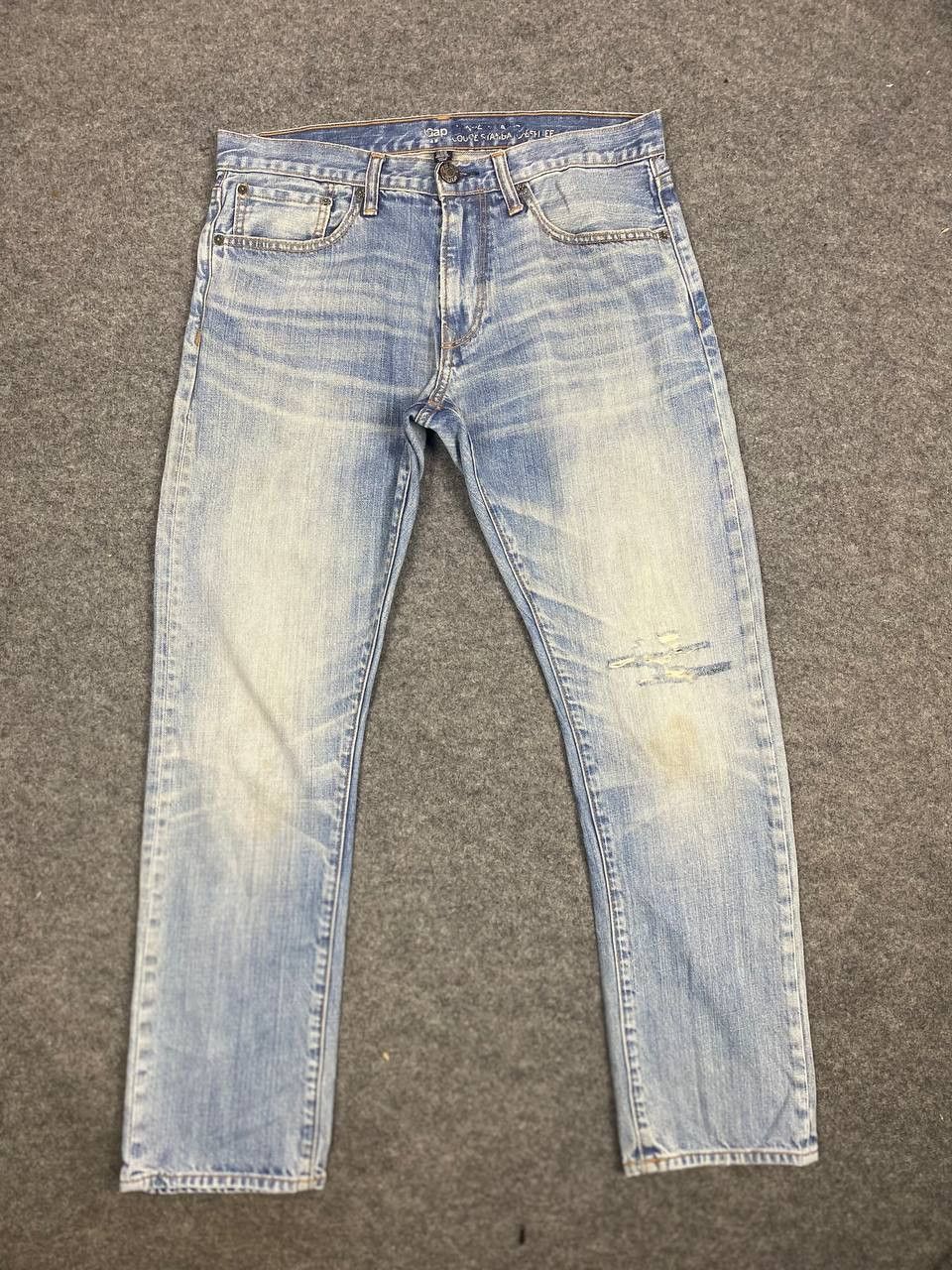 Gap gap japanese brand distressed denim nice design Size US 34 / EU 50 - 6 Thumbnail