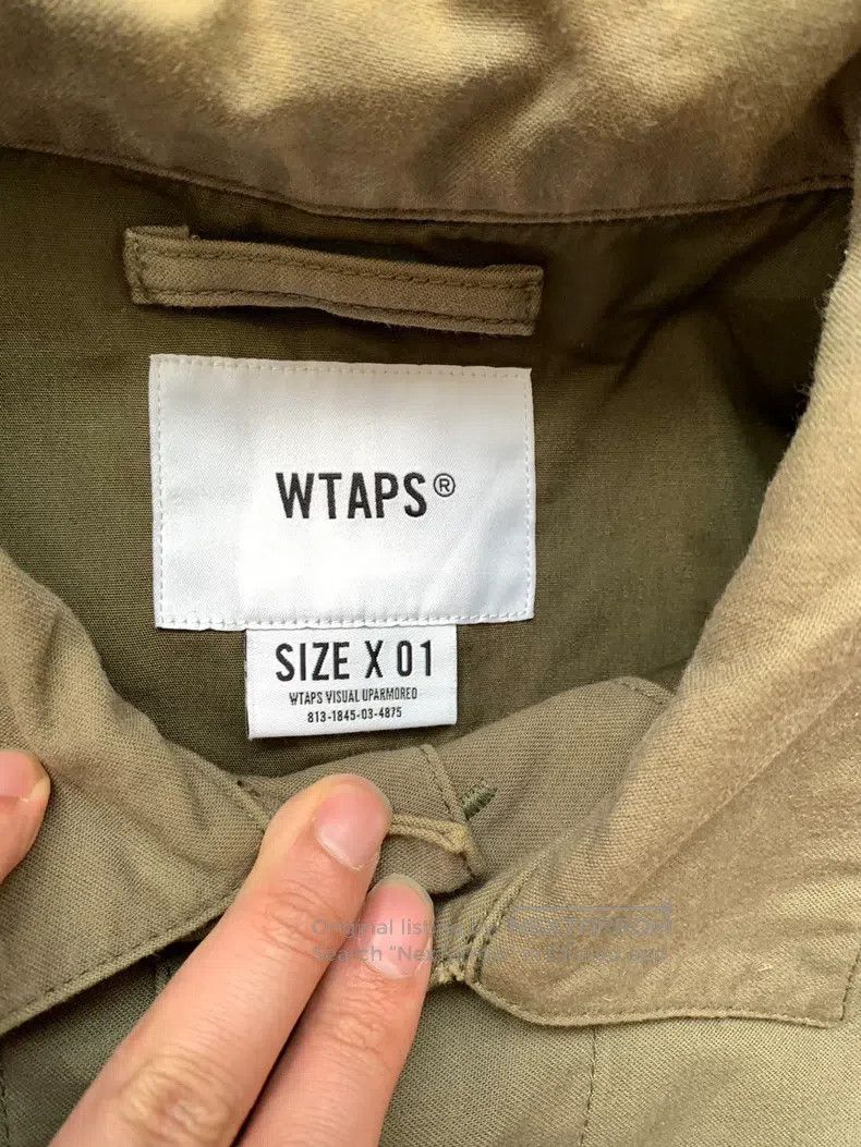 Wtaps Wtaps Military green windbreaker Size US S / EU 44-46 / 1 - 3 Thumbnail