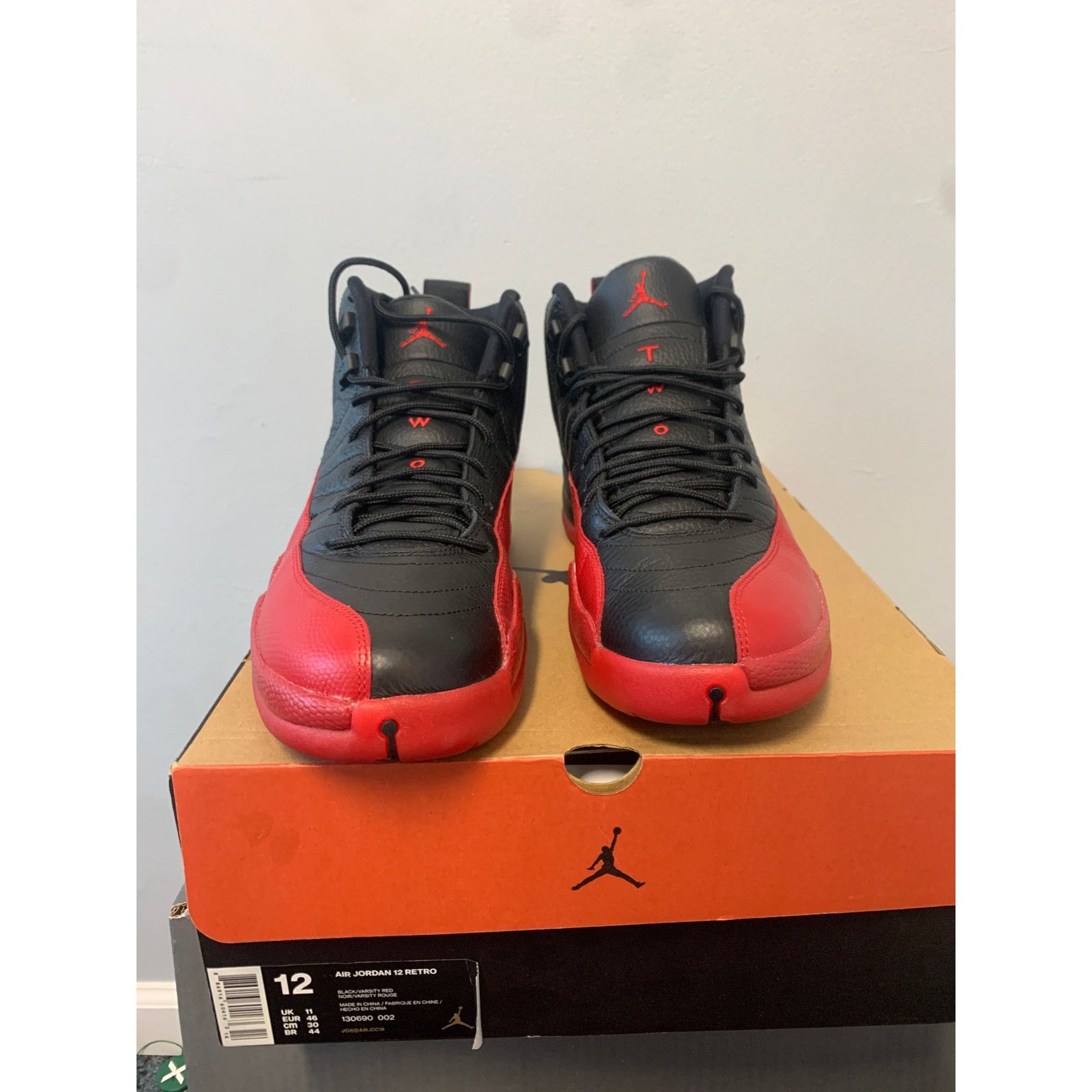 Nike Nike Air Jordan 12 Flu Game 2016 Size 12 Worn Once SHIPS NOW Size US 12 / EU 45 - 2 Thumbnail