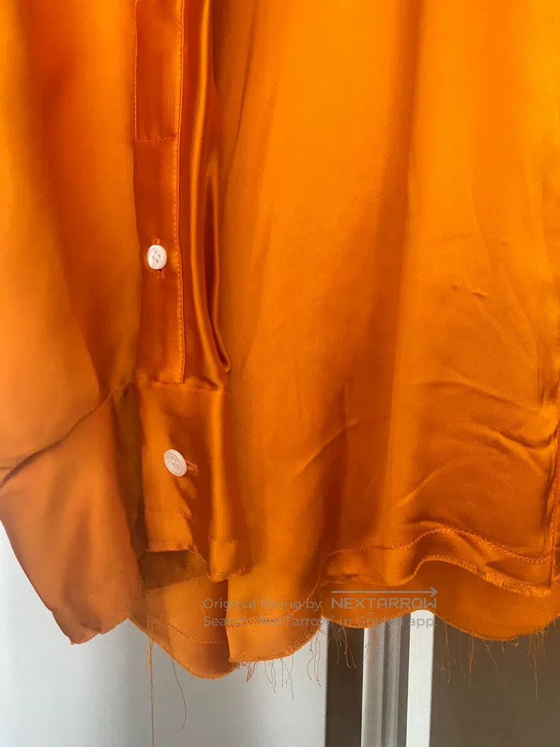 Loewe Loewe Bright orange shirt Size M / US 6-8 / IT 42-44 - 4 Thumbnail