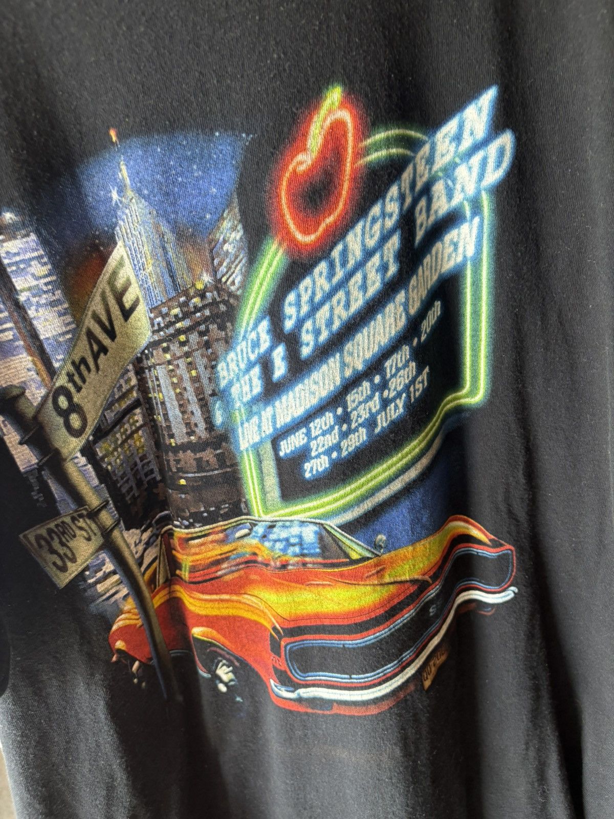 Band Tees 2000 Bruce Springsteen Live At Madison Square Garden T-Shirt Size US XXL / EU 58 / 5 - 3 Thumbnail