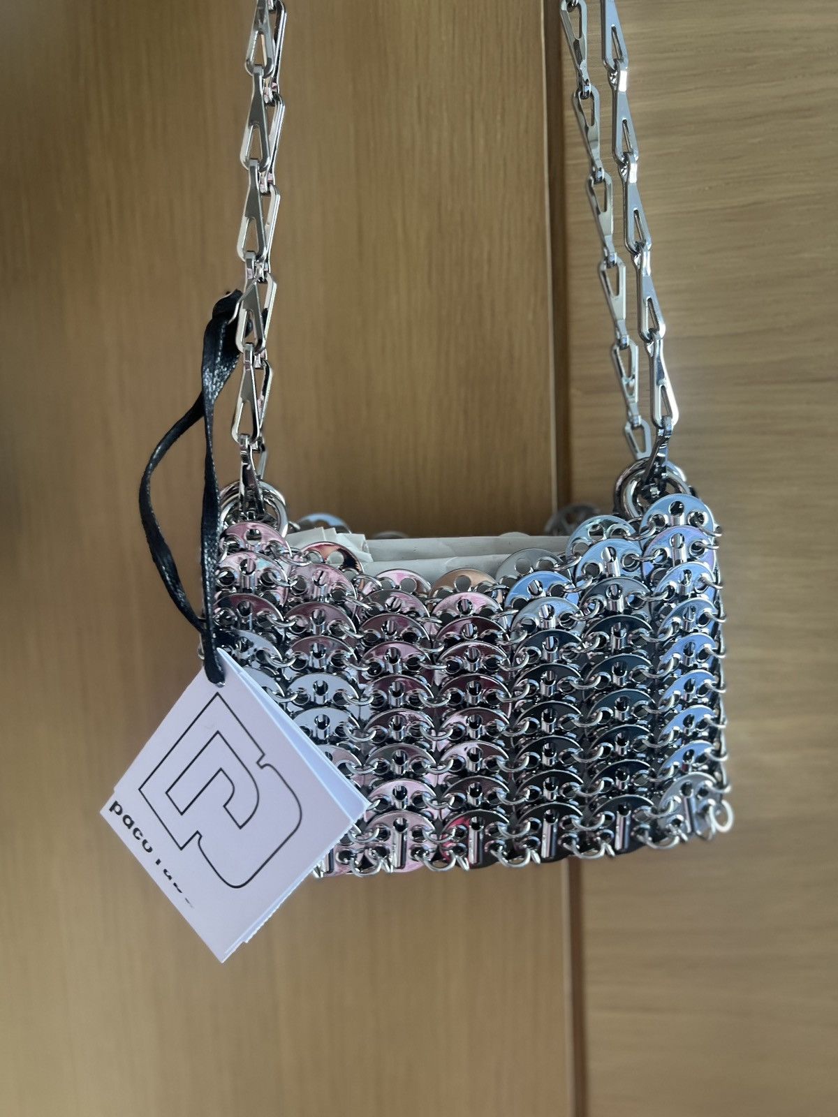 Paco Rabanne Iconic 1969 Skyline Nano Bag Size ONE SIZE - 5 Thumbnail