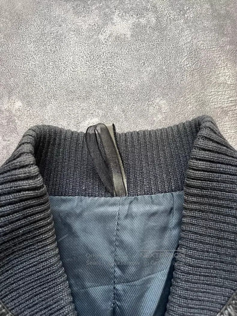 Dior Dior Bellows Leather Cracked Leather Jacket Size US S / EU 44-46 / 1 - 4 Thumbnail