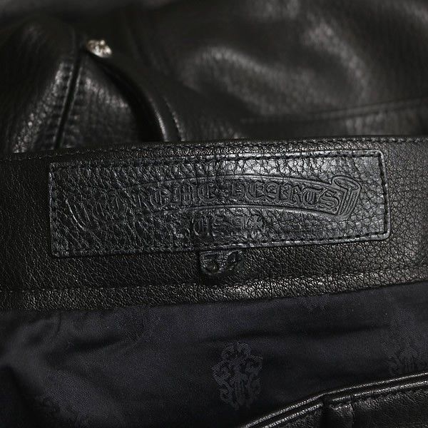 Chrome Hearts Chrome Hearts Devil Dog Leather Pants Size US 34 / EU 50 - 7 Thumbnail