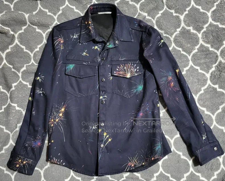 Valentino Valentino Classic fireworks printed jacket Size US M / EU 48-50 / 2 - 1 Thumbnail