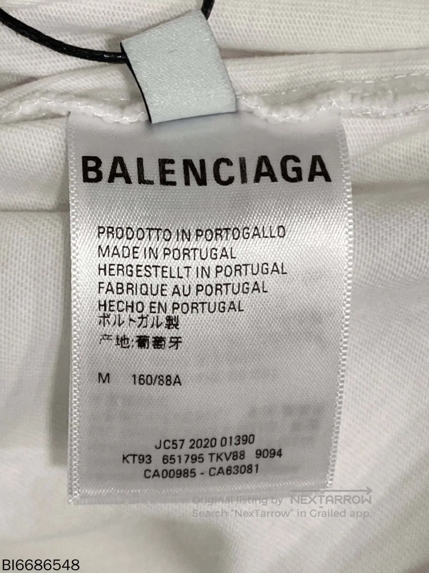 Balenciaga white short sleeve Venezia Balenciaga T-shirt. Size US M / EU 48-50 / 2 - 3 Thumbnail