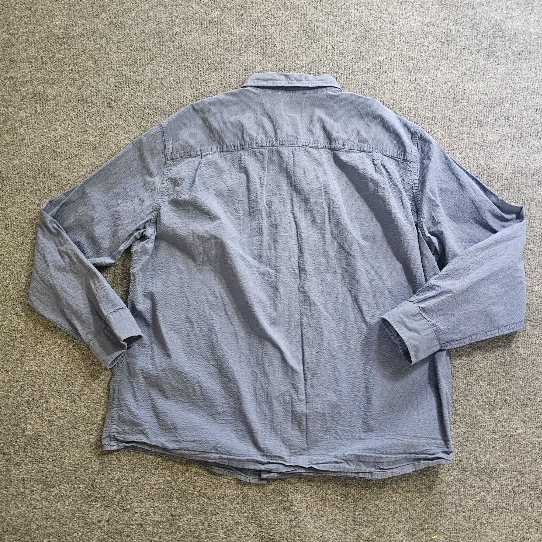Vintage LL Bean Shirt Mens XL Blue Button Long Sleeve Traditional Career Classic Size US XL / EU 56 / 4 - 7 Thumbnail