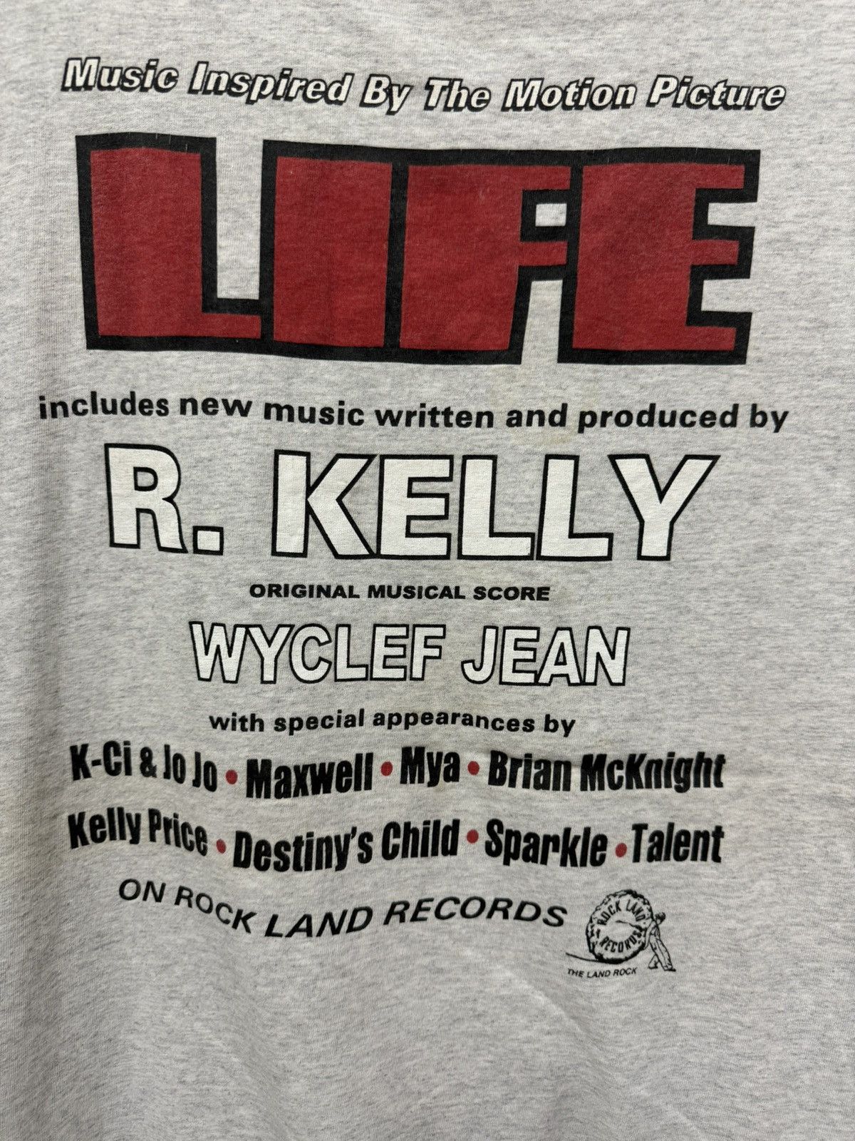 Rap Tees × Vintage Vintage 90’s Life R Kelly Wyclef Jean Soundtrack Size US XL / EU 56 / 4 - 2 Thumbnail