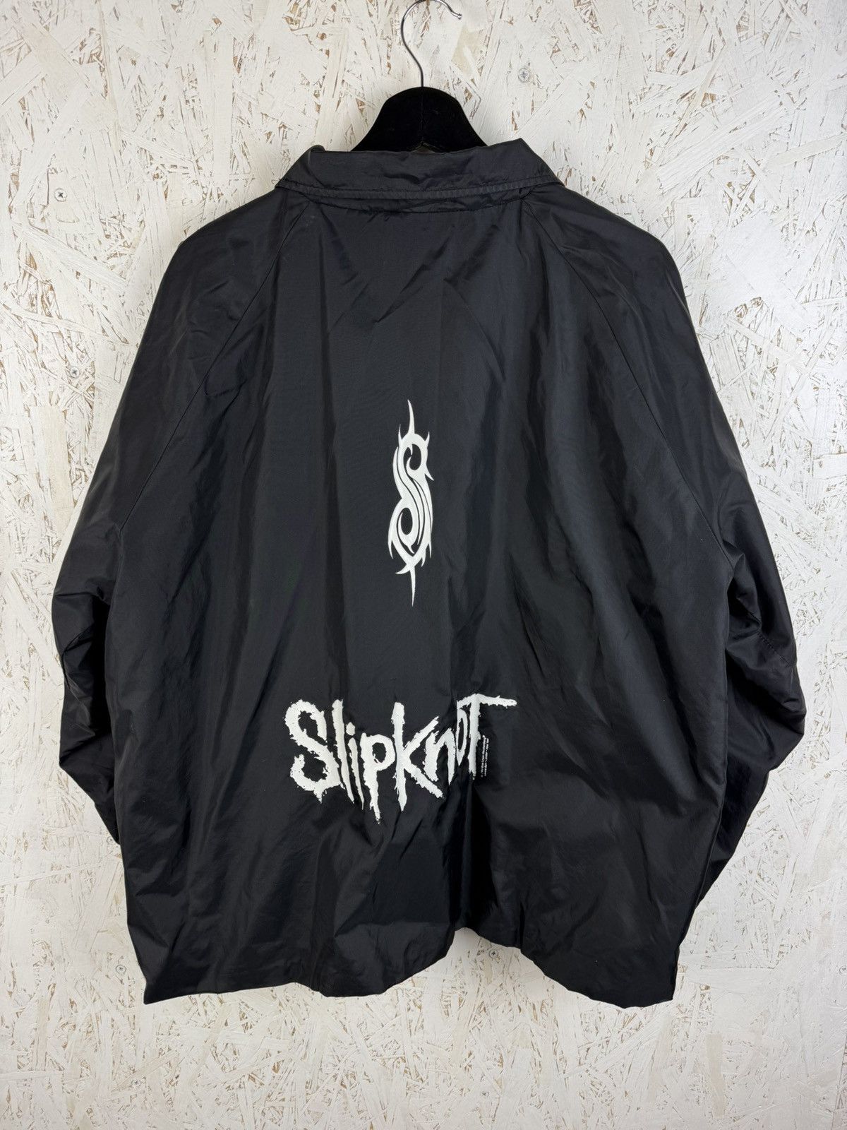 Band Tees 90s Vintage Slipknot 1999 Barcode Windbreaker Jacket XL Size US XL / EU 56 / 4 - 8 Thumbnail