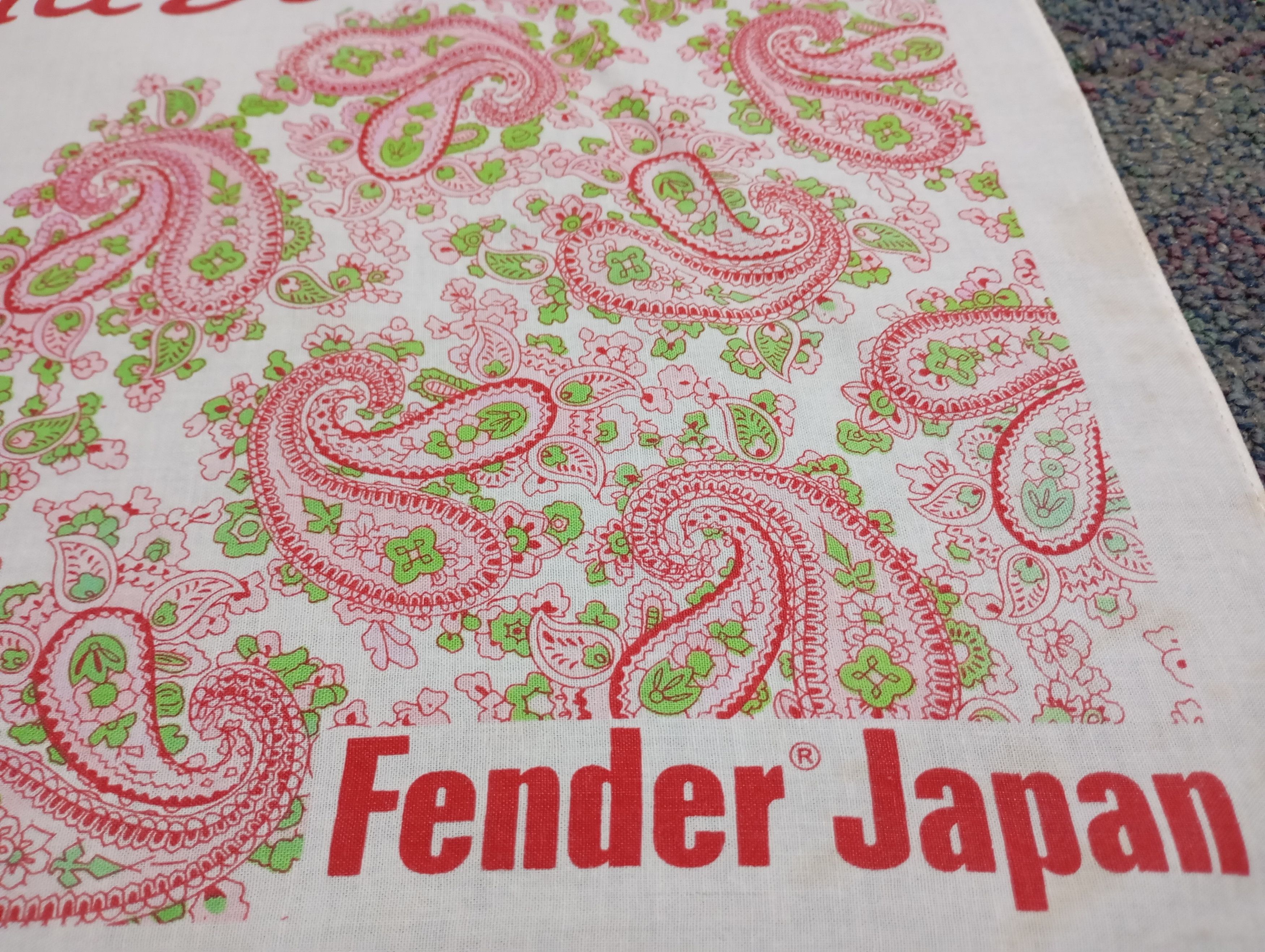 Fender Fender Japan Paisley Bandana Size ONE SIZE - 4 Thumbnail
