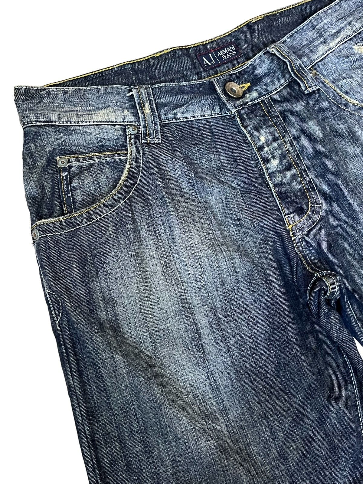 Armani Exchange ARMANI JEANS “WONDER BOY”STRAIGHT CUT JEANS Size US 32 / EU 48 - 5 Thumbnail