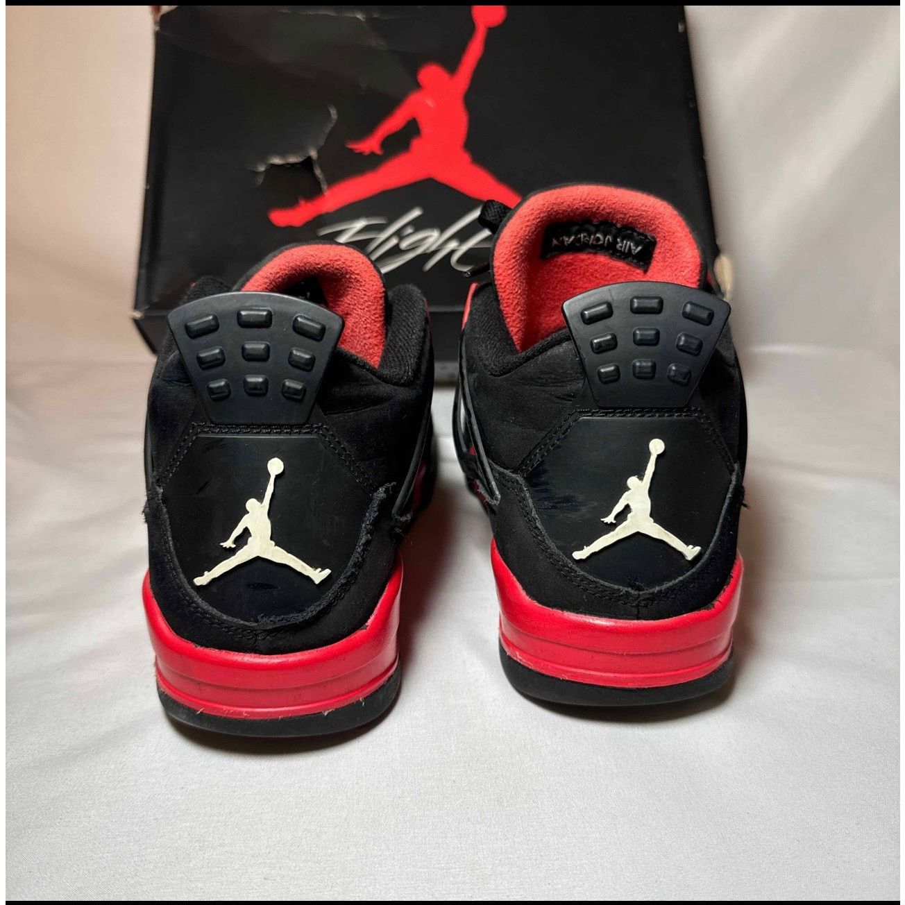 Jordan Brand × Nike Size 6 - Nike Air Jordan 4 Retro GS Red Thunder Men's Shoes Size US 6 / EU 39 - 5 Thumbnail