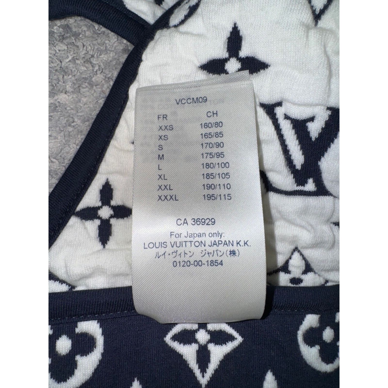 Louis Vuitton Louis Vuitton Monogram Logo Blue White Mid Layer Vest Medium Size US M / EU 48-50 / 2 - 16 Thumbnail