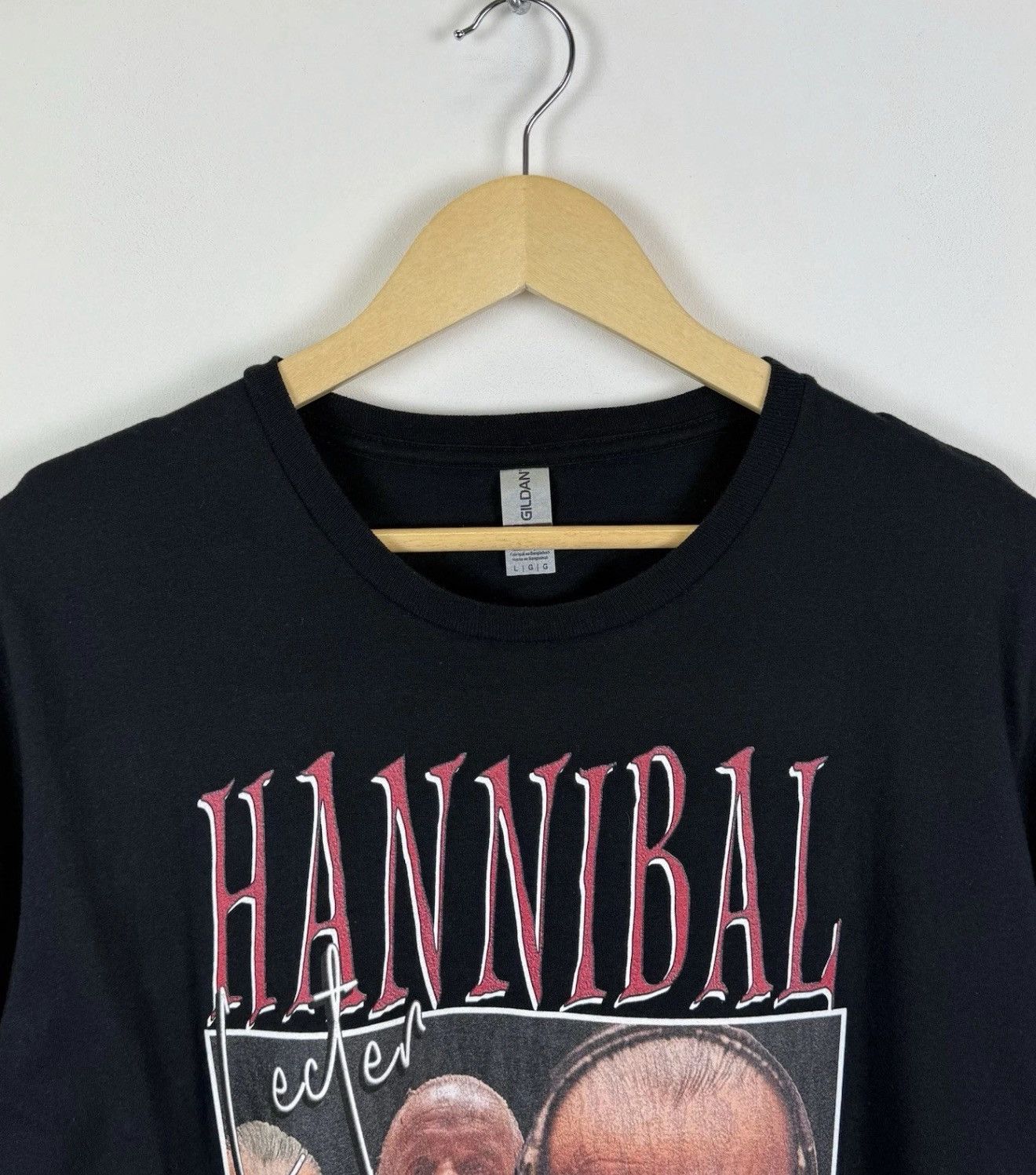 Hannibal. Hannibal Lecter I Am Having An Old Friend For Dinner T-shirt Size US L / EU 52-54 / 3 - 2 Thumbnail
