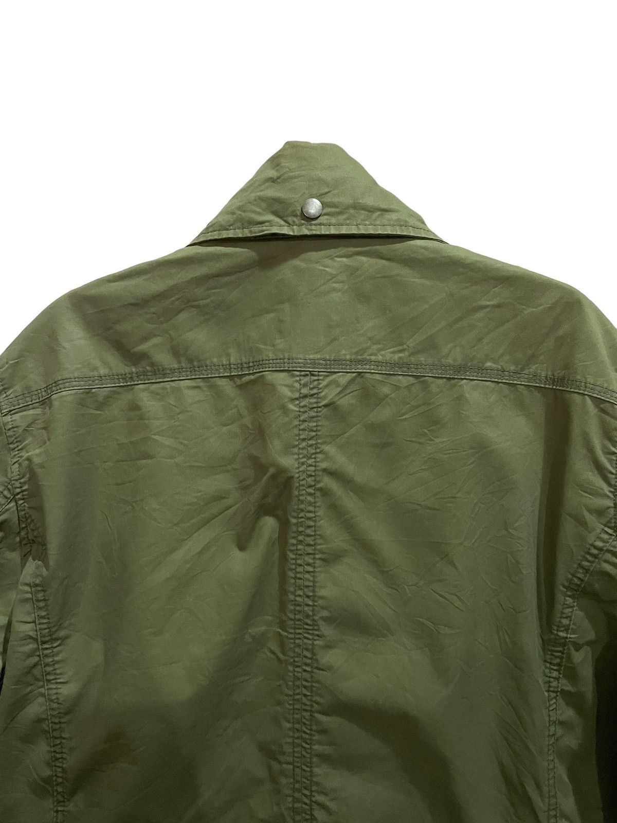 Diesel Vintage 90s Diesel Hooded Spalmatura Water Resistance Jacket Size US XL / EU 56 / 4 - 11 Thumbnail