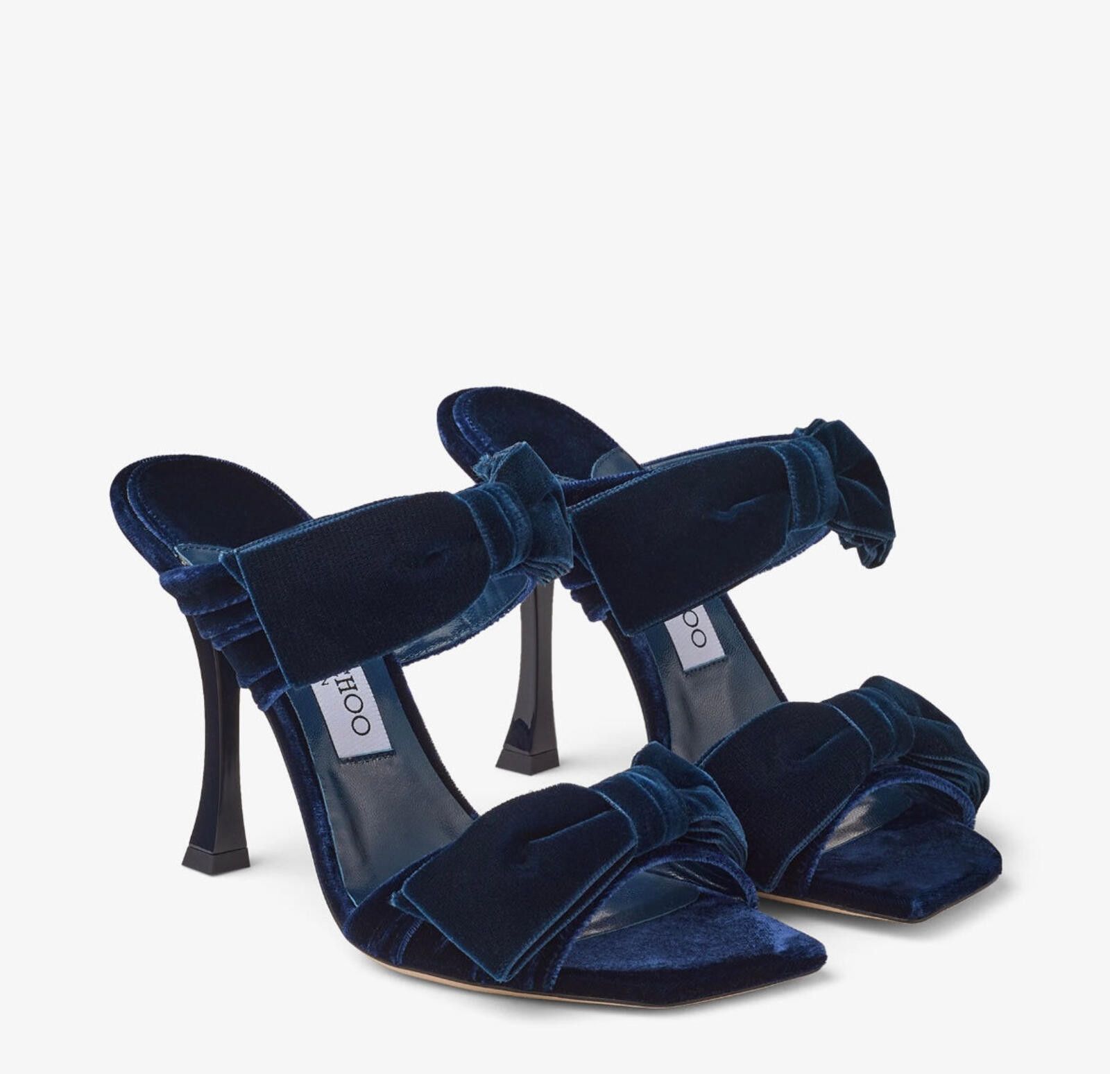 Jimmy Choo Jimmy Choo Flaca Sandal 100 Size US 7.5 / IT 37.5 - 2 Thumbnail