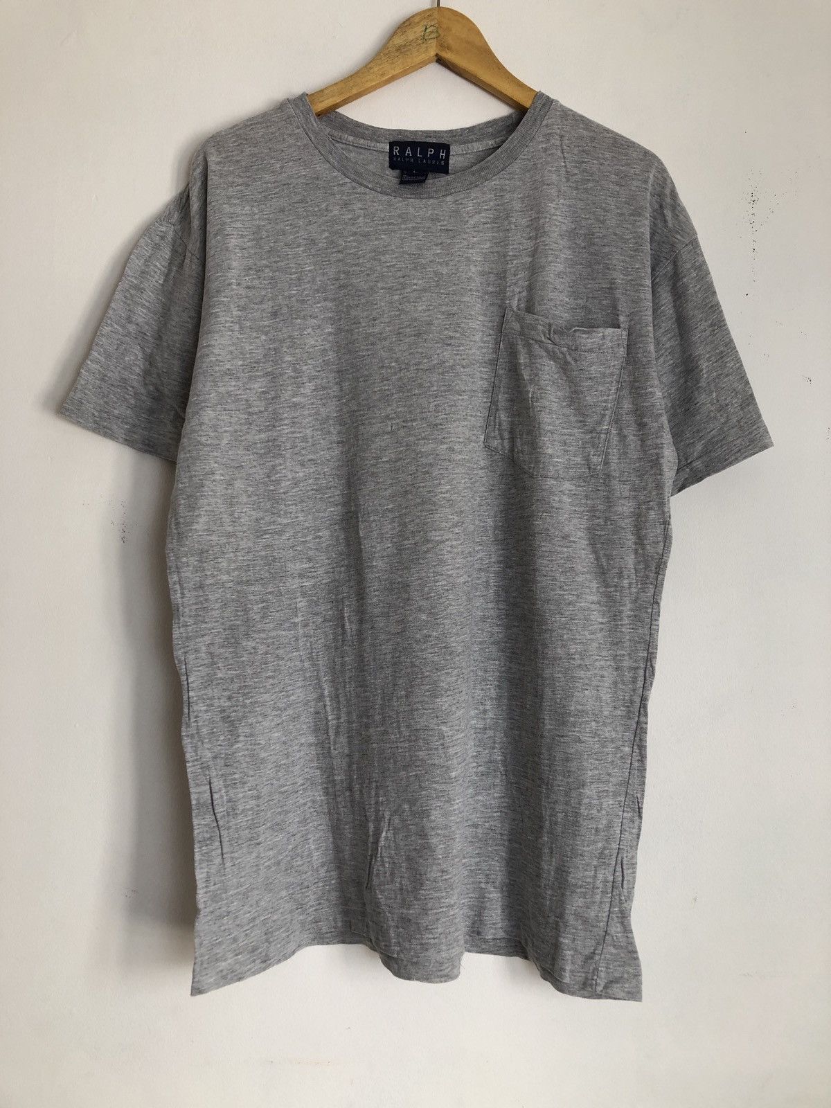 Vintage Vintage Ralph Lauren Pocket T-Shirt Cowboy Size US L / EU 52-54 / 3 - 3 Thumbnail
