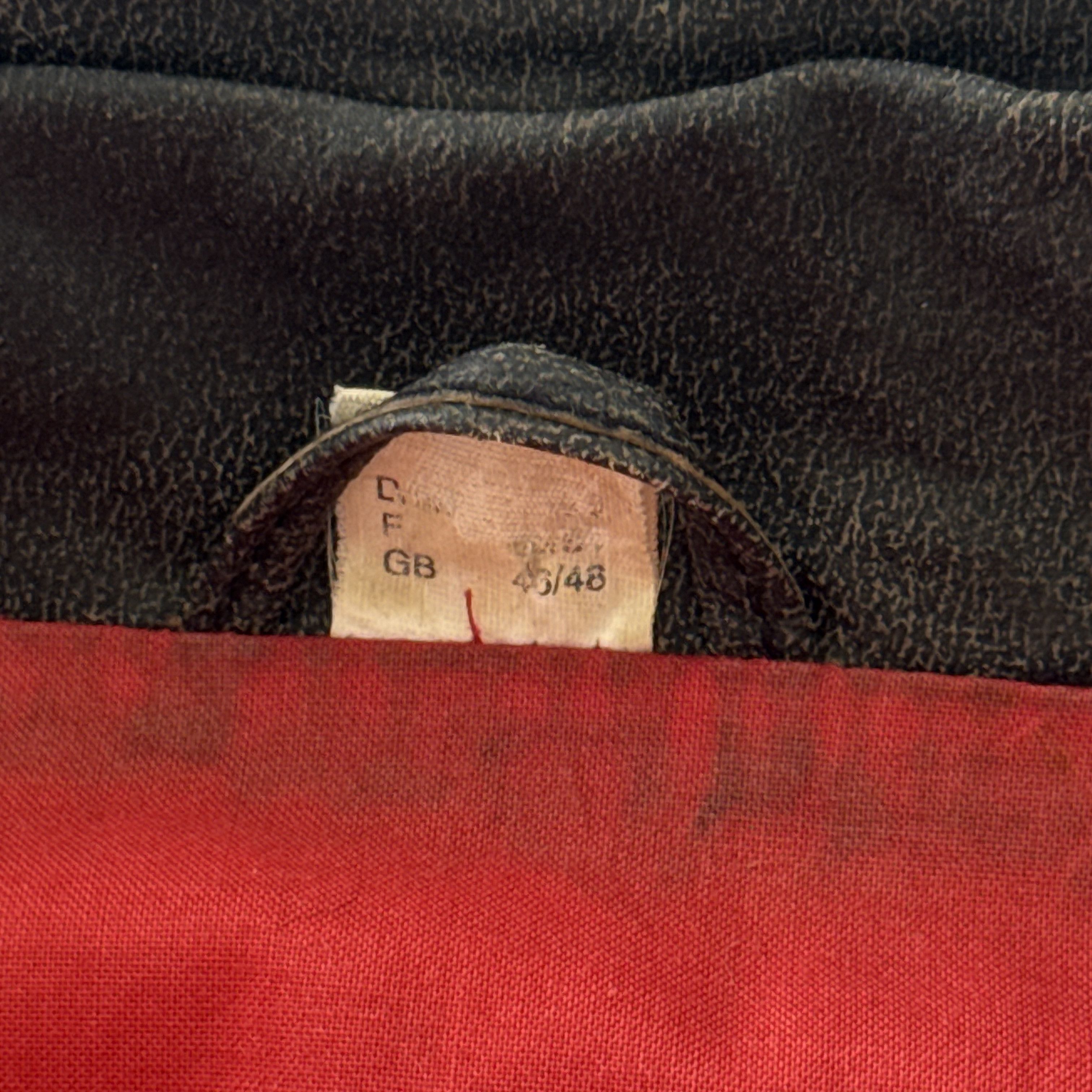 Vintage Vintage Cyber Biker Canvas Jacket Gray Red Tribal Size M L Size US M / EU 48-50 / 2 - 9 Thumbnail