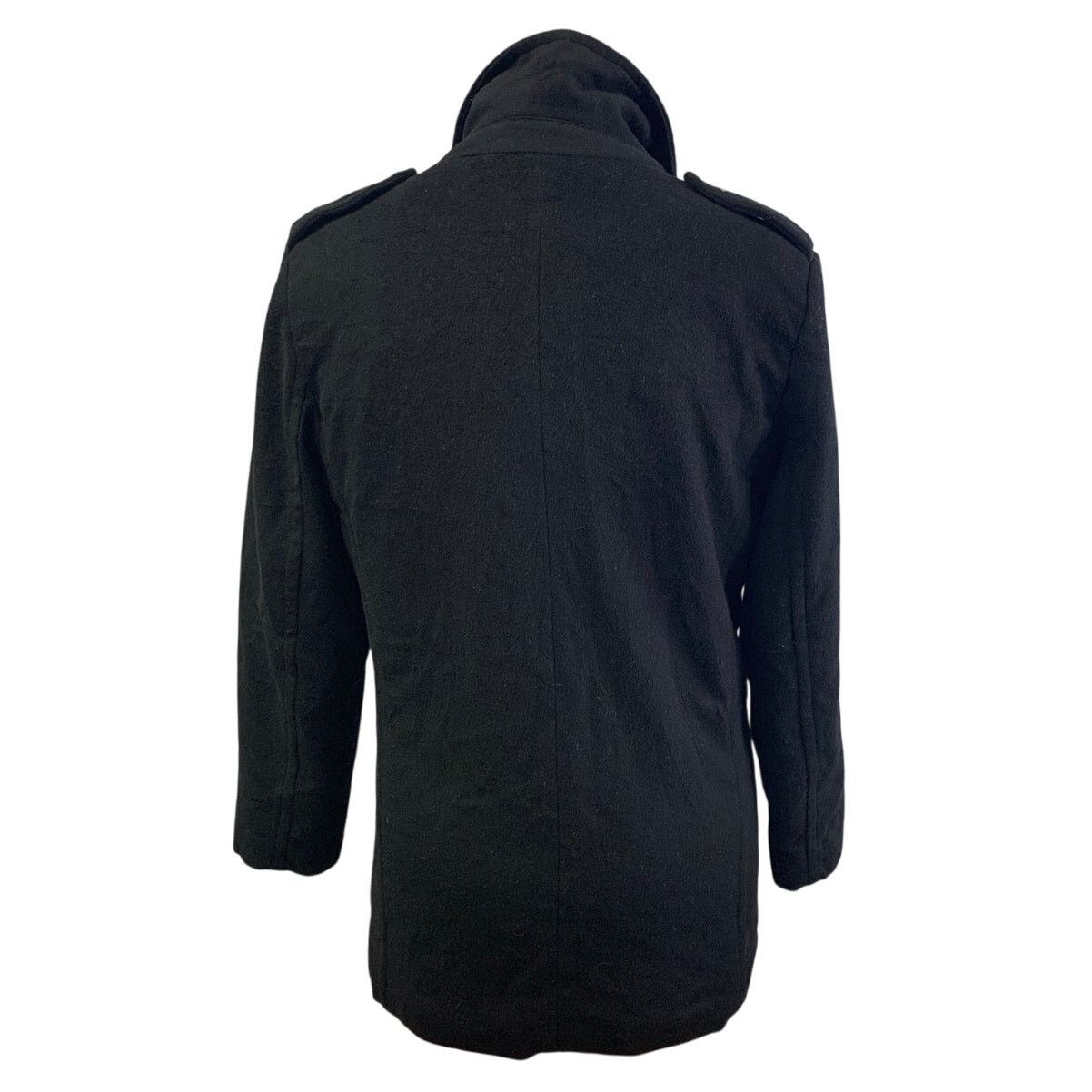 Haggar Haggar Mens Large Collared Lined Wool Blend Winter Coat Size US L / EU 52-54 / 3 - 4 Thumbnail