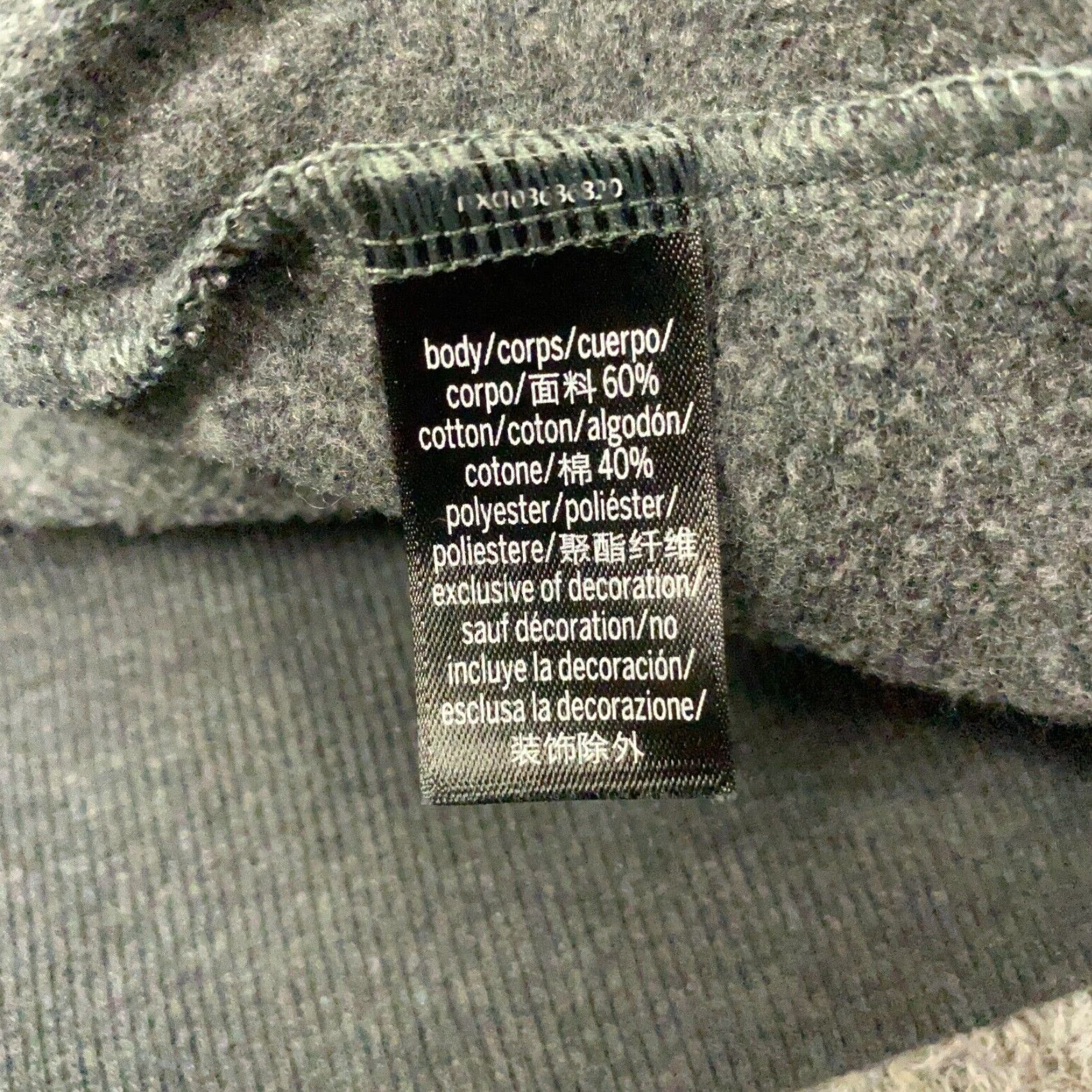 Victoria's Secret Victoria Sport Sweatshirt Womens Large Gray Long Sleeve Lightweight Size L / US 10 / IT 46 - 5 Thumbnail