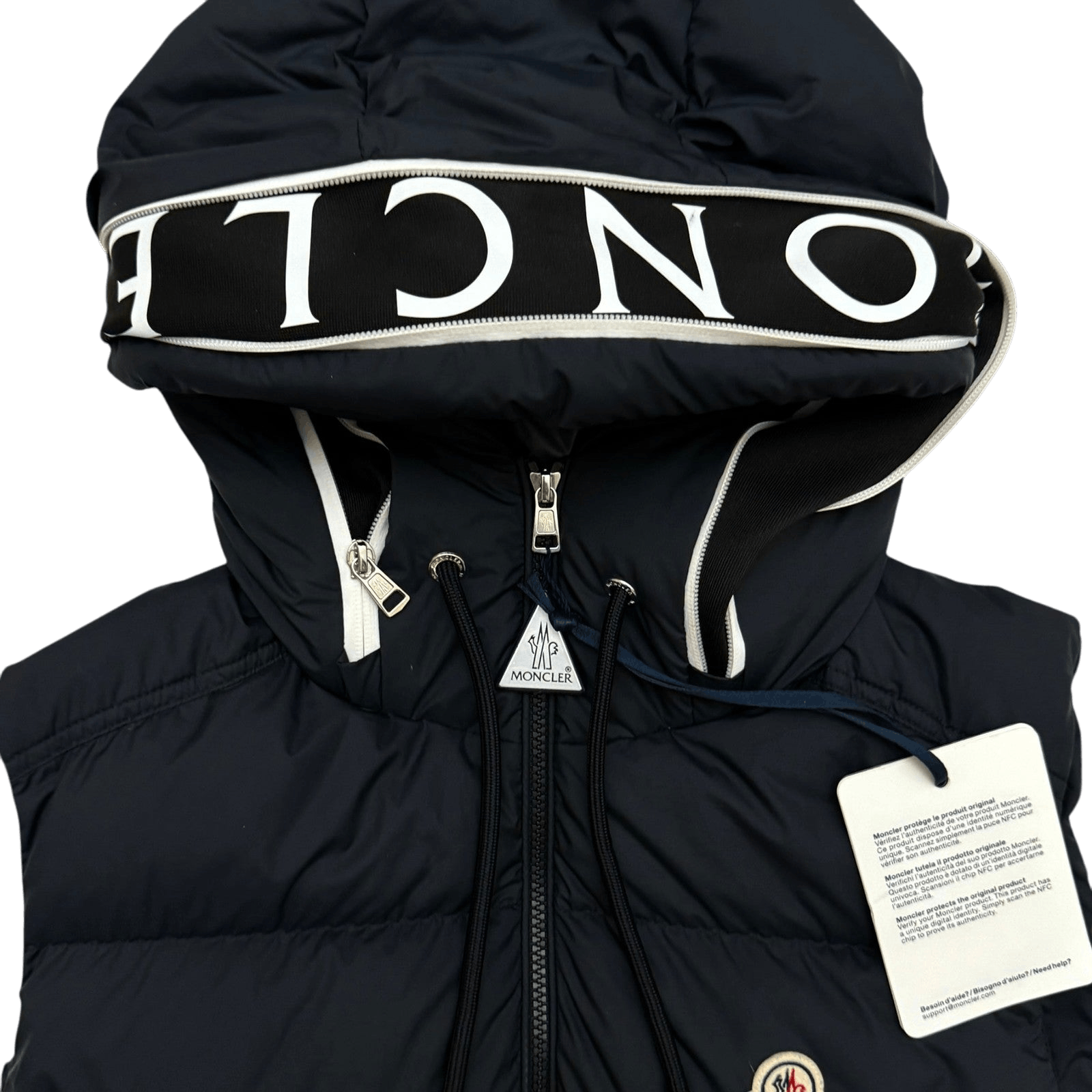 Moncler Moncler Cardamine Down Vest Black (Fits M-L) Size US L / EU 52-54 / 3 - 3 Thumbnail
