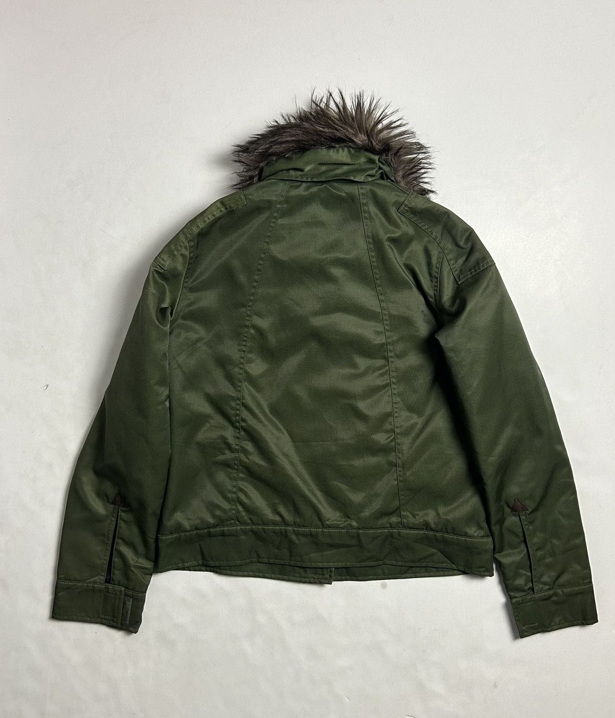 W&LT VTG 99’ Wild&Lethal Trash Army Fur Jacket Size US M / EU 48-50 / 2 - 6 Thumbnail