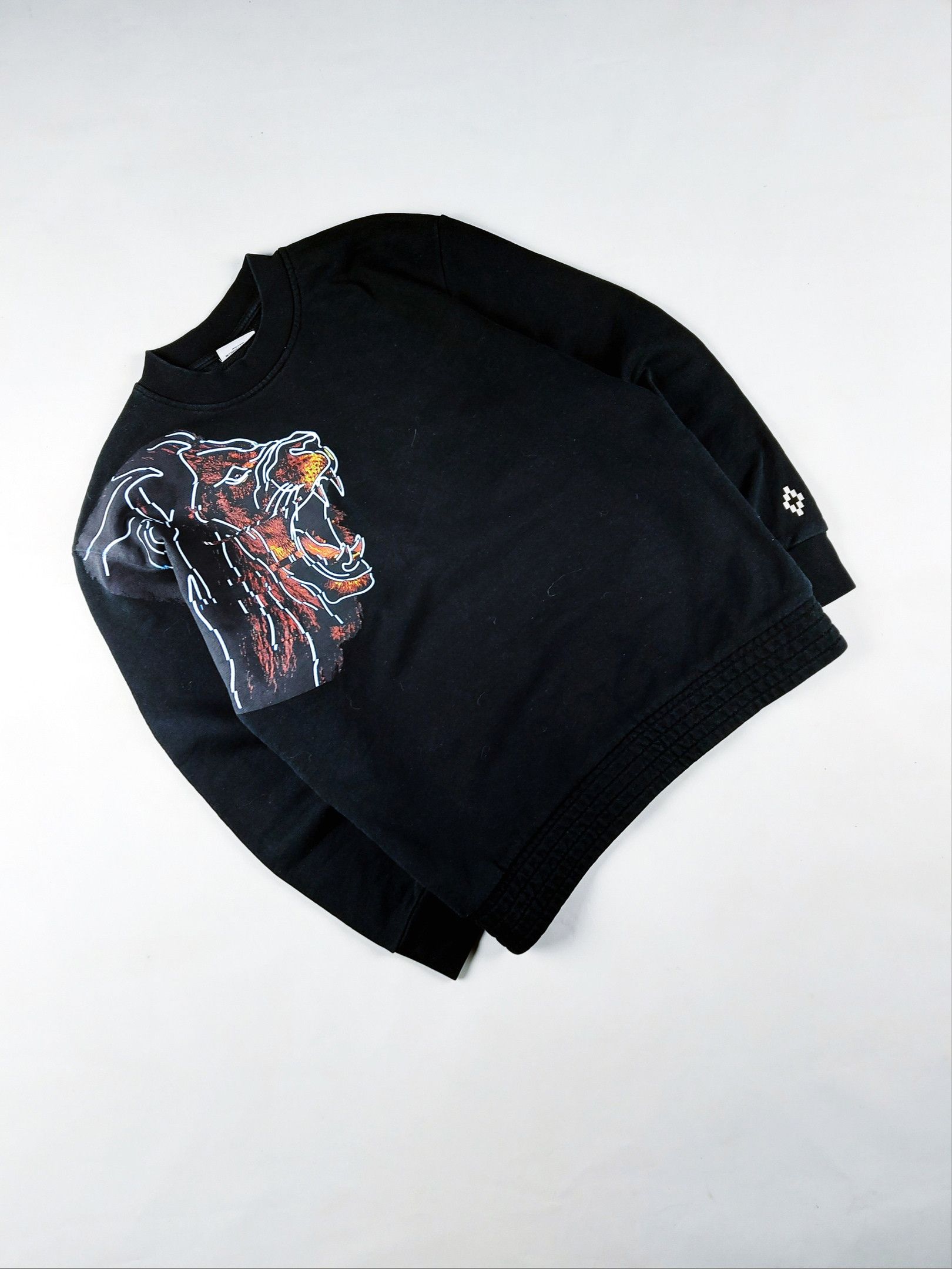 Marcelo Burlon Marcelo Burlon Lion Print Sweatshirt Size US XS / EU 42 / 0 - 4 Thumbnail