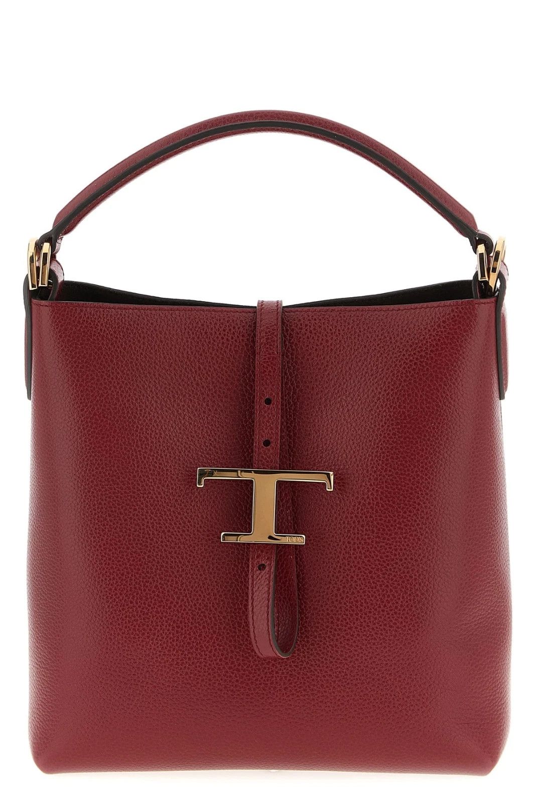 Tod's TOD'S T Timeless Mini Red Leather Bucket Bag Size ONE SIZE - 1 Thumbnail