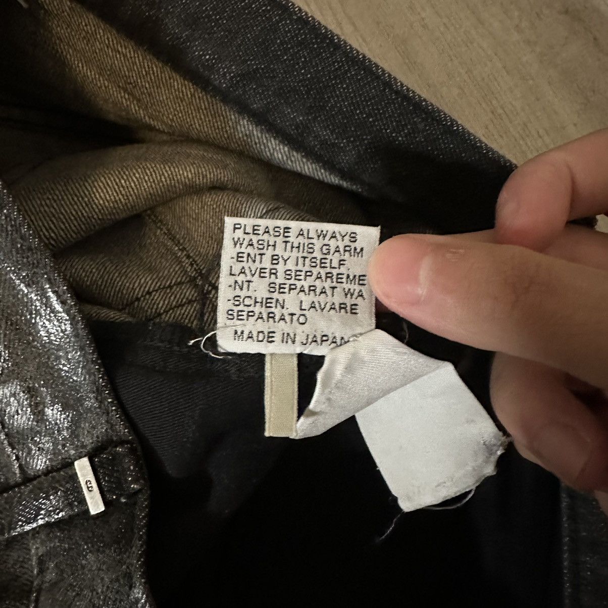 Dior × Hedi Slimane Dior Homme aw06 Denim Size US 30 / EU 46 - 10 Thumbnail