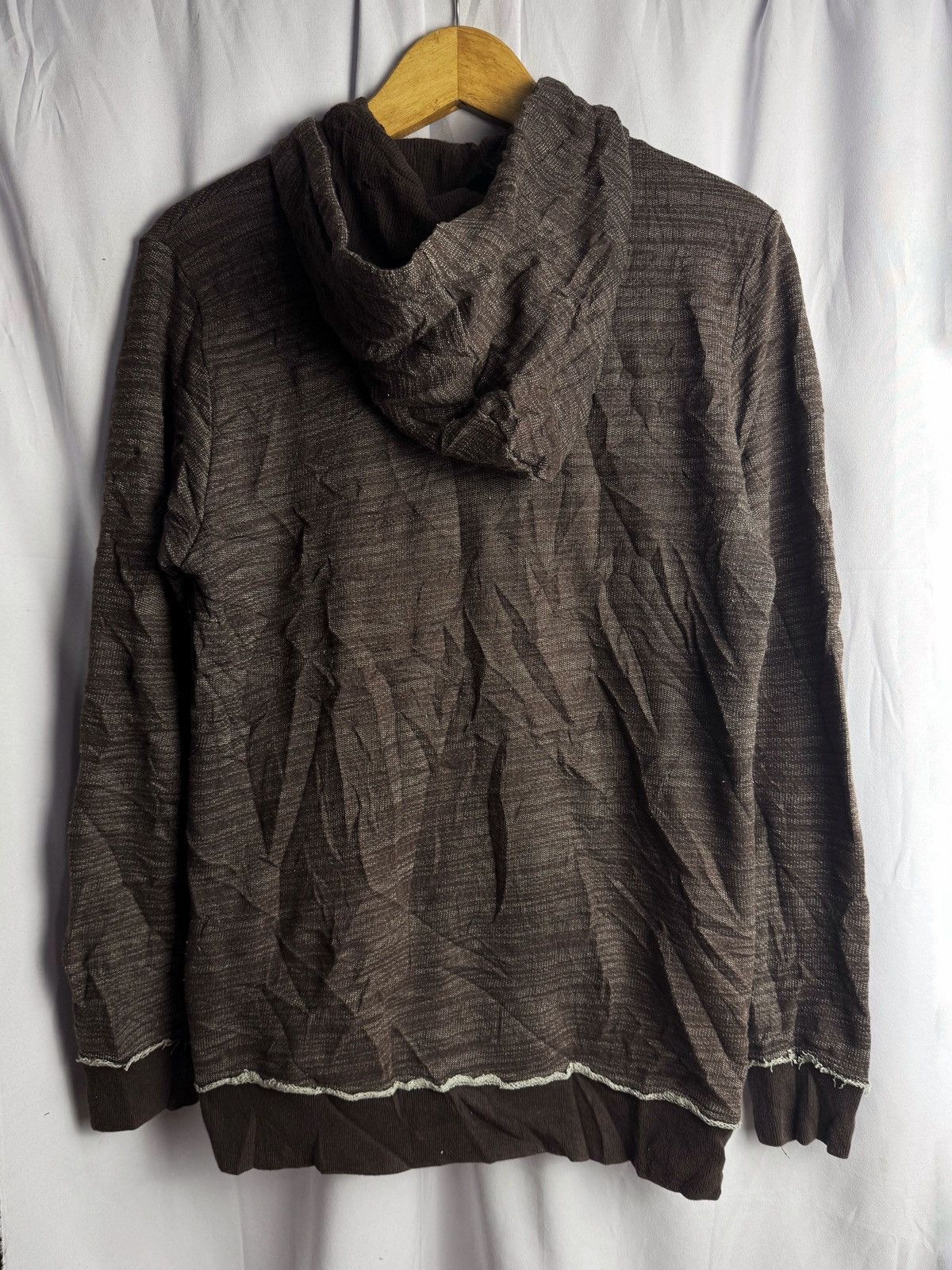 Hysteric Glamour × Japanese Brand × PPFM Distressed Hoodie Japanese Styled Ikka Size US M / EU 48-50 / 2 - 4 Thumbnail