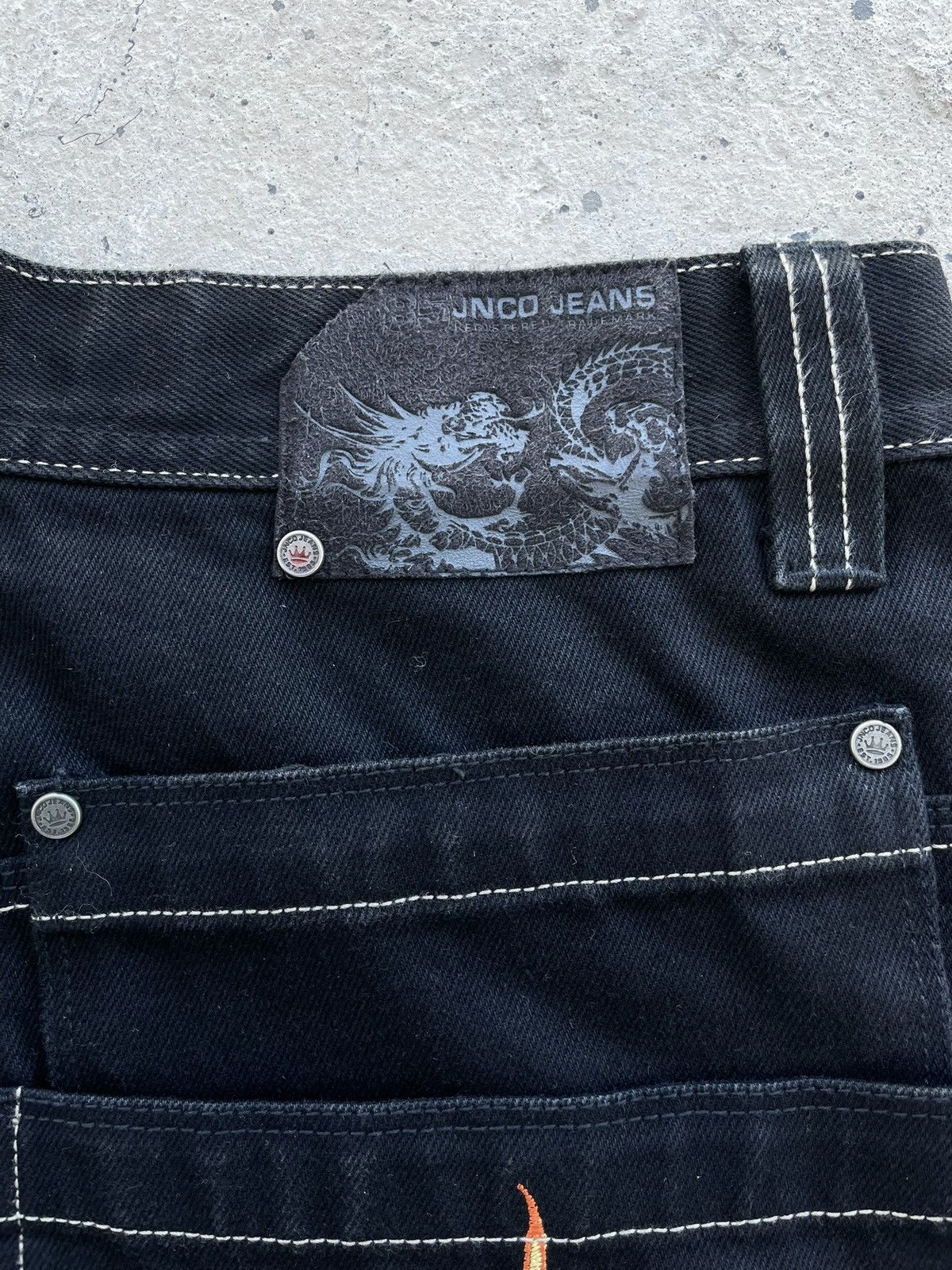 JNCO Jnco Skull Flames Jeans Size US 32 / EU 48 - 9 Thumbnail