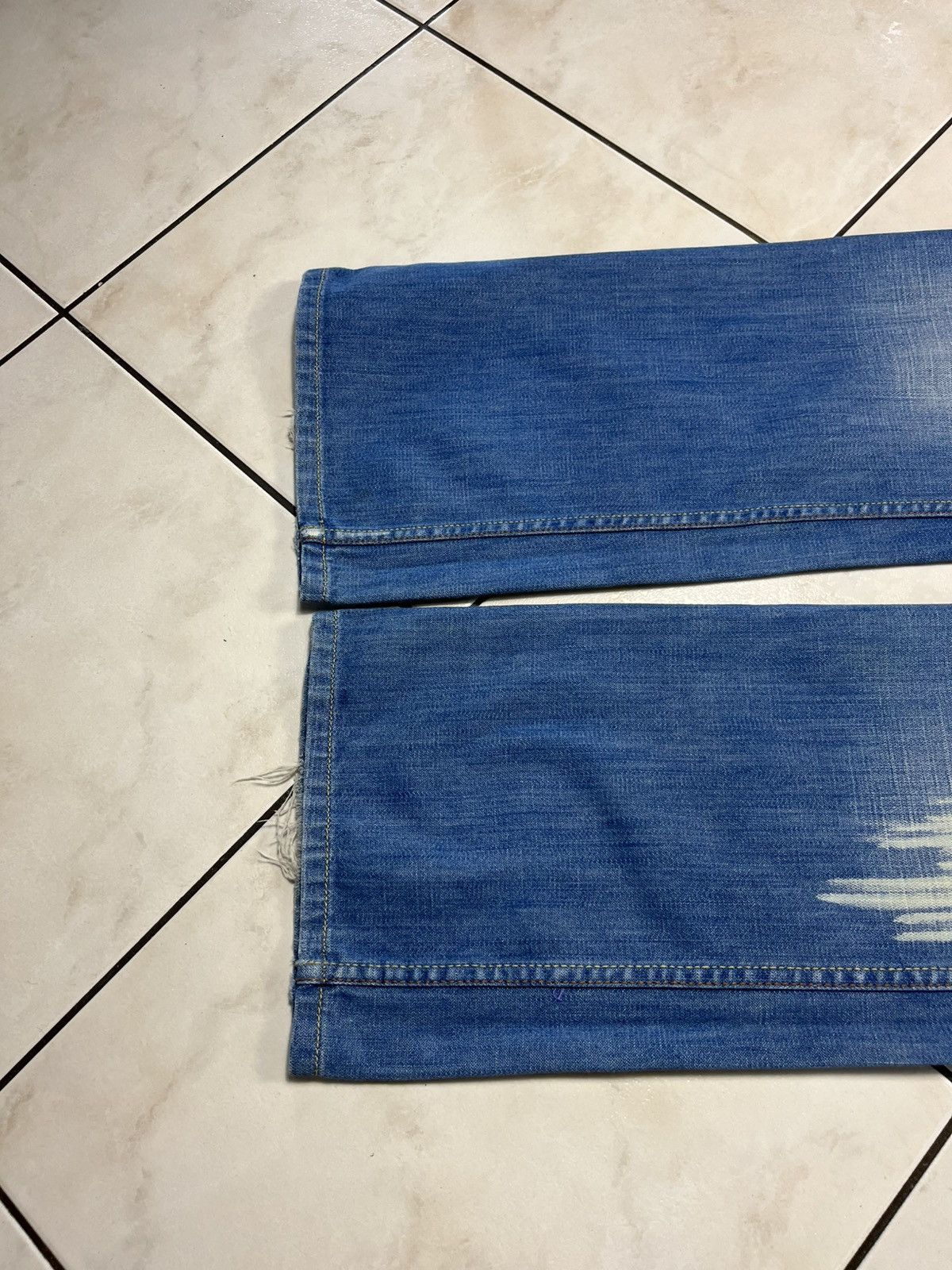 Diesel × Vintage Vintage Diesel moorix y2k distressed denim jeans baggy pants Size US 32 / EU 48 - 11 Thumbnail