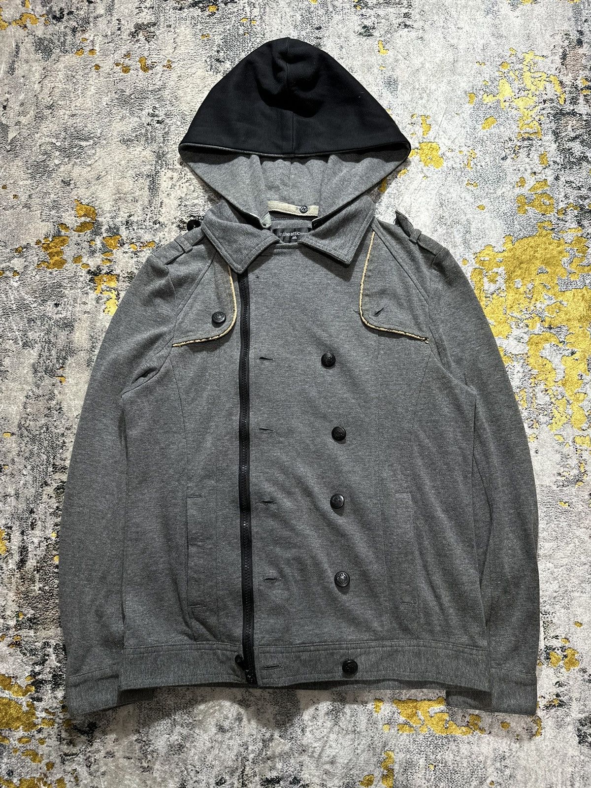In The Attic ASSYMETRICAL IN THE ATTIC ZIP JACKET HOODIE IFSIX LGB STYLE Size US M / EU 48-50 / 2 - 1 Thumbnail