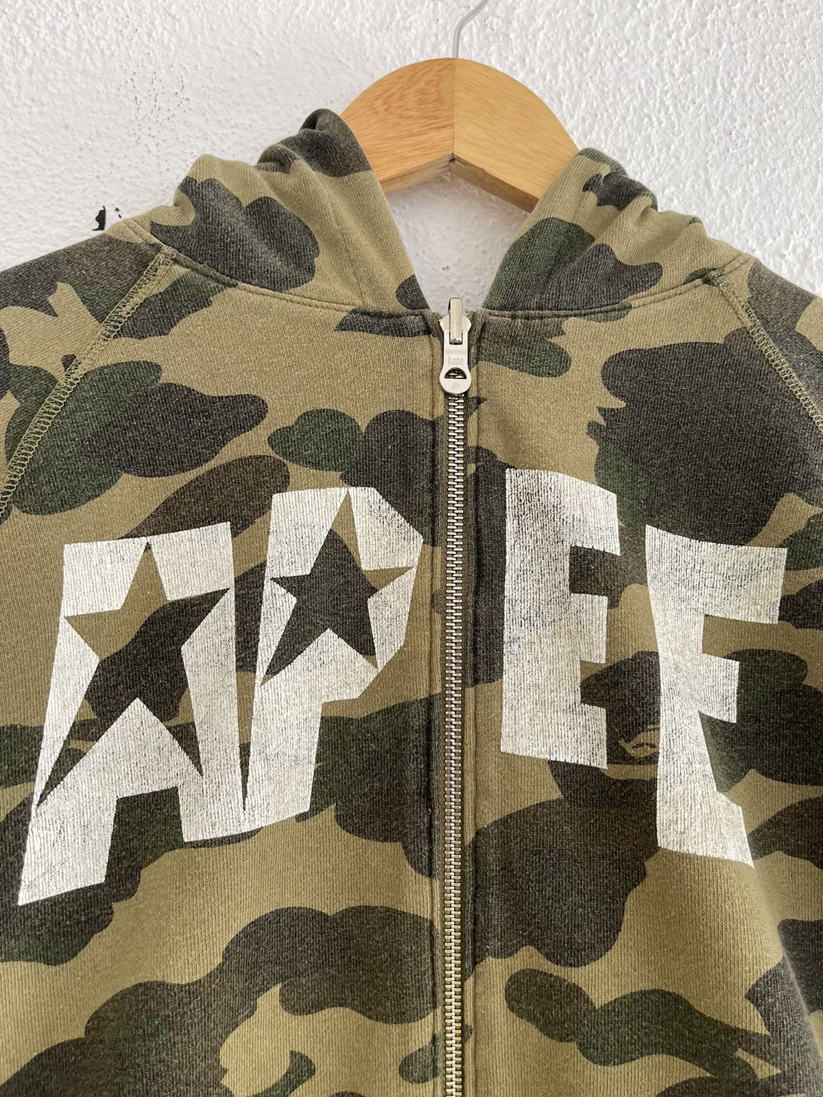 Bape Apee Neon Camo Reversible Hoodie Size S / US 4 / IT 40 - 5 Thumbnail