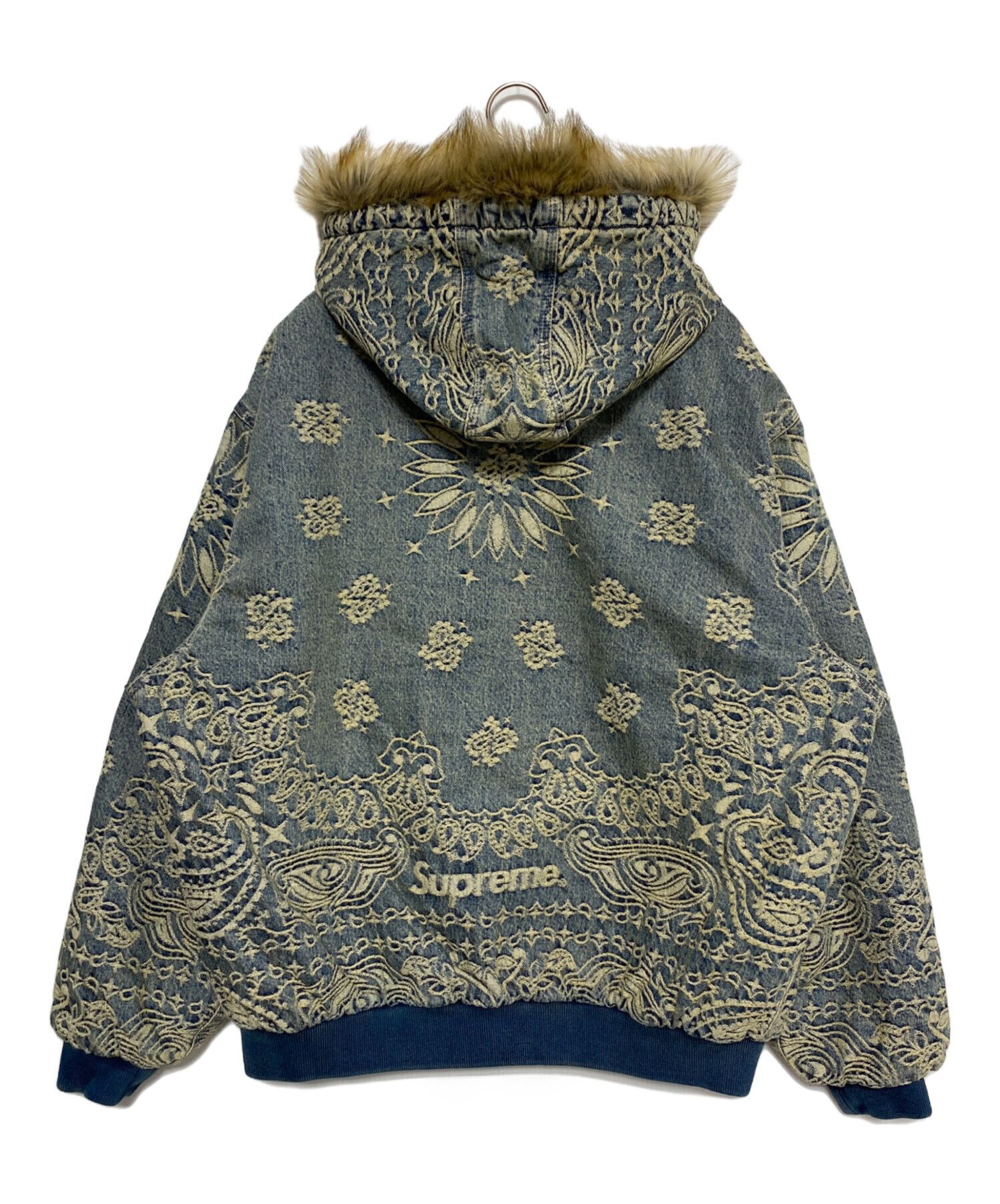 Supreme SUPREME 25SS Bandana Jacquard Denim Hooded Work