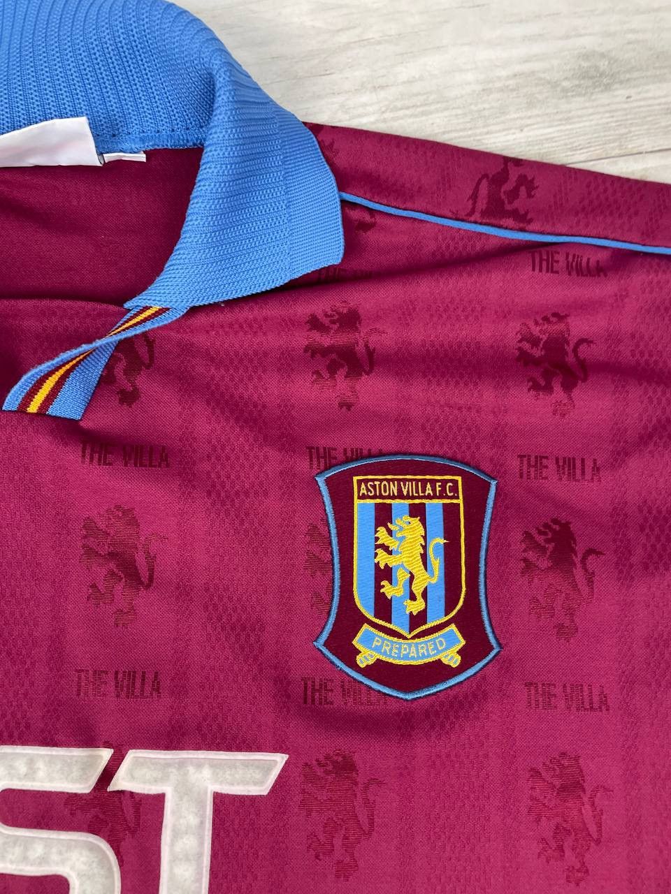 Reebok Reebok Aston Villa 1995 1997 Home Shirt Soccer Jersey Size US XL / EU 56 / 4 - 4 Thumbnail
