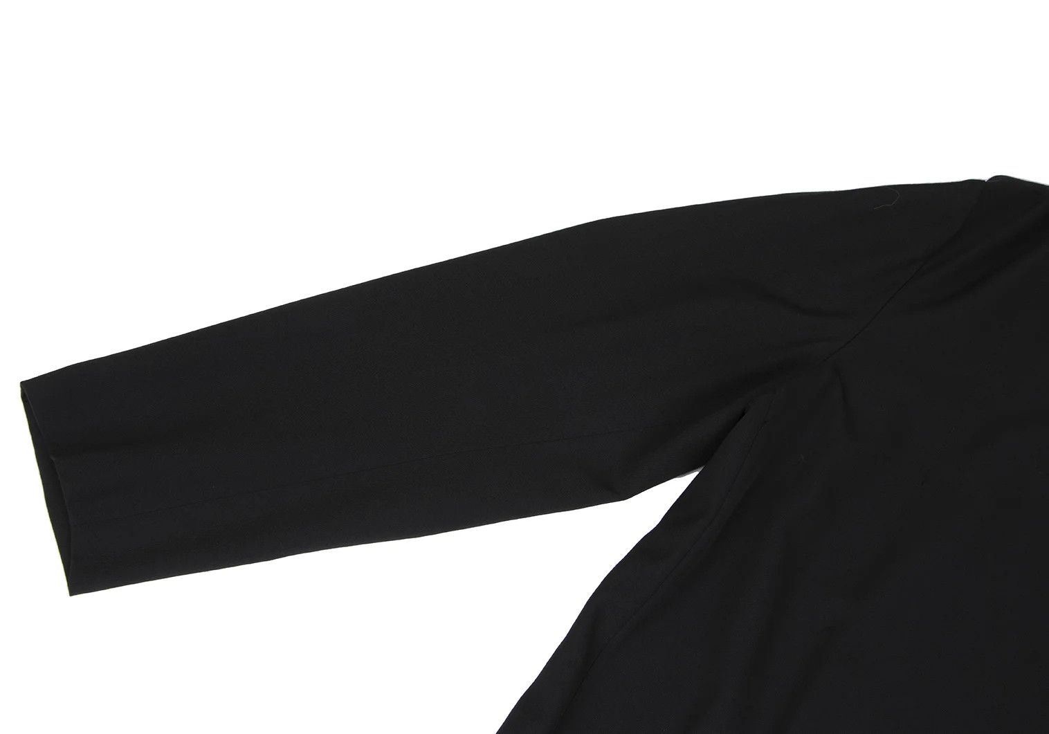 Yohji Yamamoto Yohji Yamamoto Wool Gabardine No-Collar Coat Size US XL / EU 56 / 4 - 4 Thumbnail