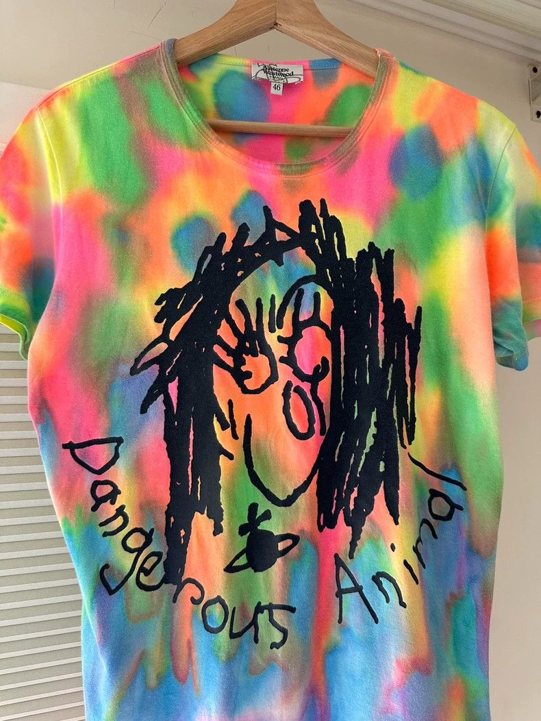 Vivienne Westwood Vivienne Westwood Colorful dyed short sleeves Size M / US 6-8 / IT 42-44 - 4 Thumbnail