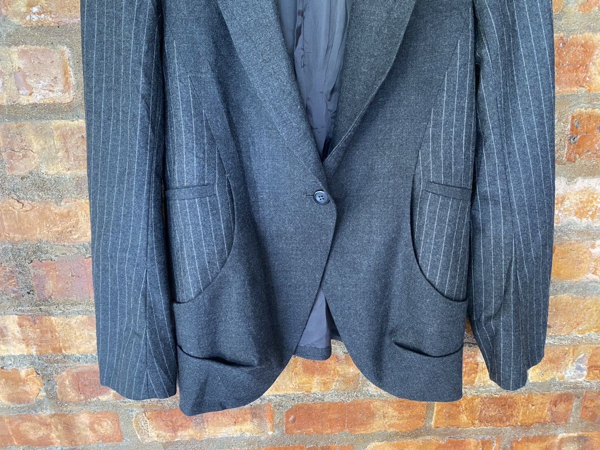 Issey Miyake × Tsumori Chisato Vampire Multipocket Stripes sleeve Blazer light jacket Size M / US 6-8 / IT 42-44 - 4 Thumbnail