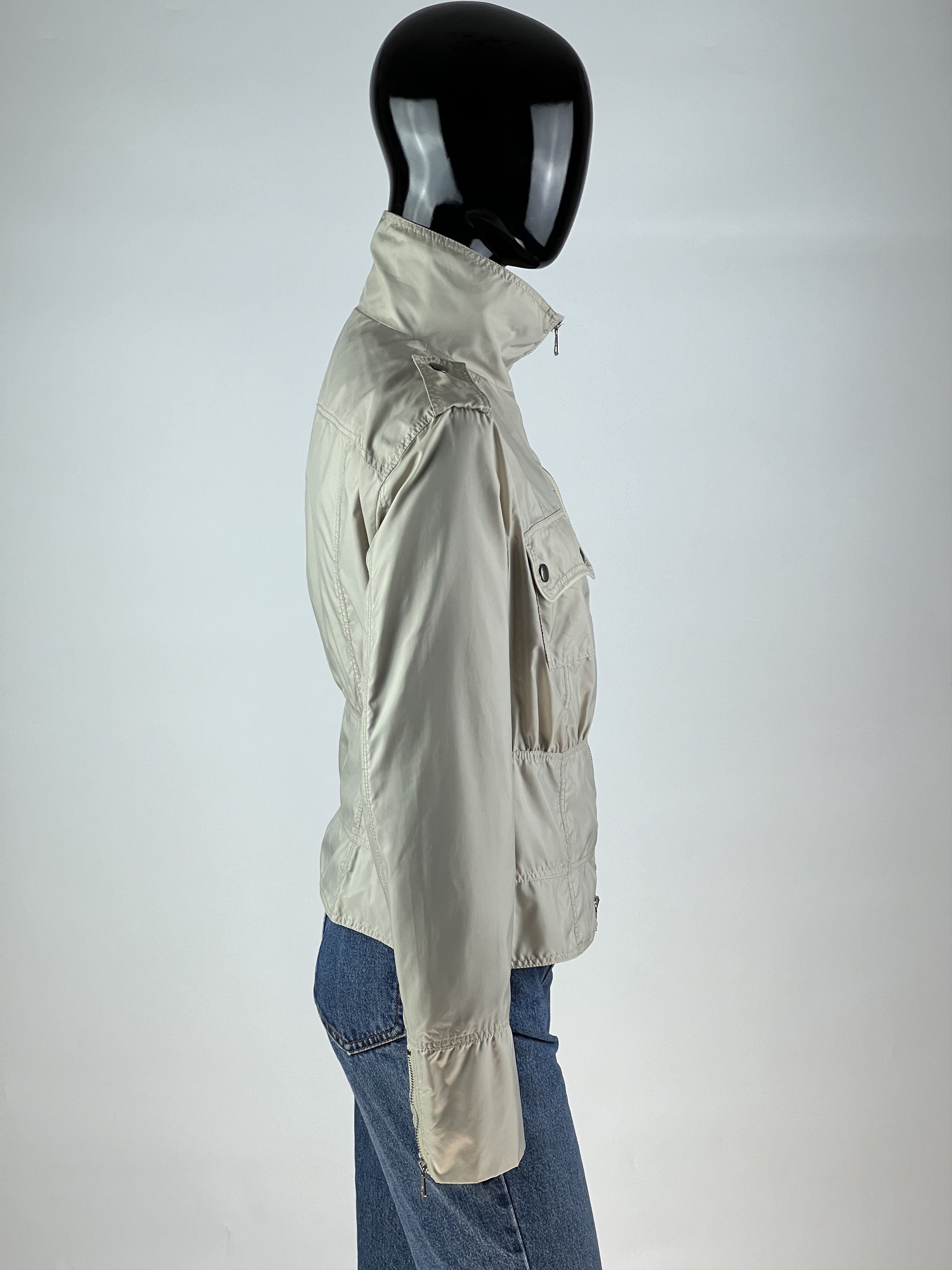 Iceberg × Vintage Iceberg Vintage Women's Full Zip Nylon Jacket Size IT42/M Size M / US 6-8 / IT 42-44 - 2 Thumbnail