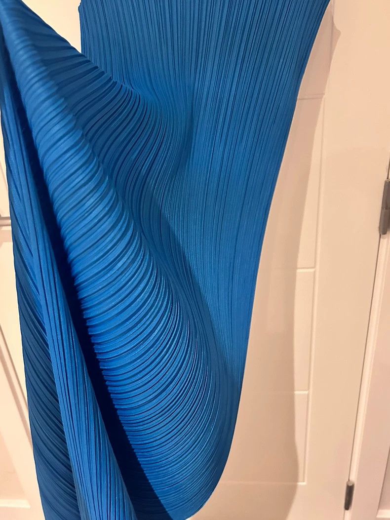 Issey Miyake issey miyake size:one size Blue dress Size XXS / US 00 / IT 34 - 5 Thumbnail