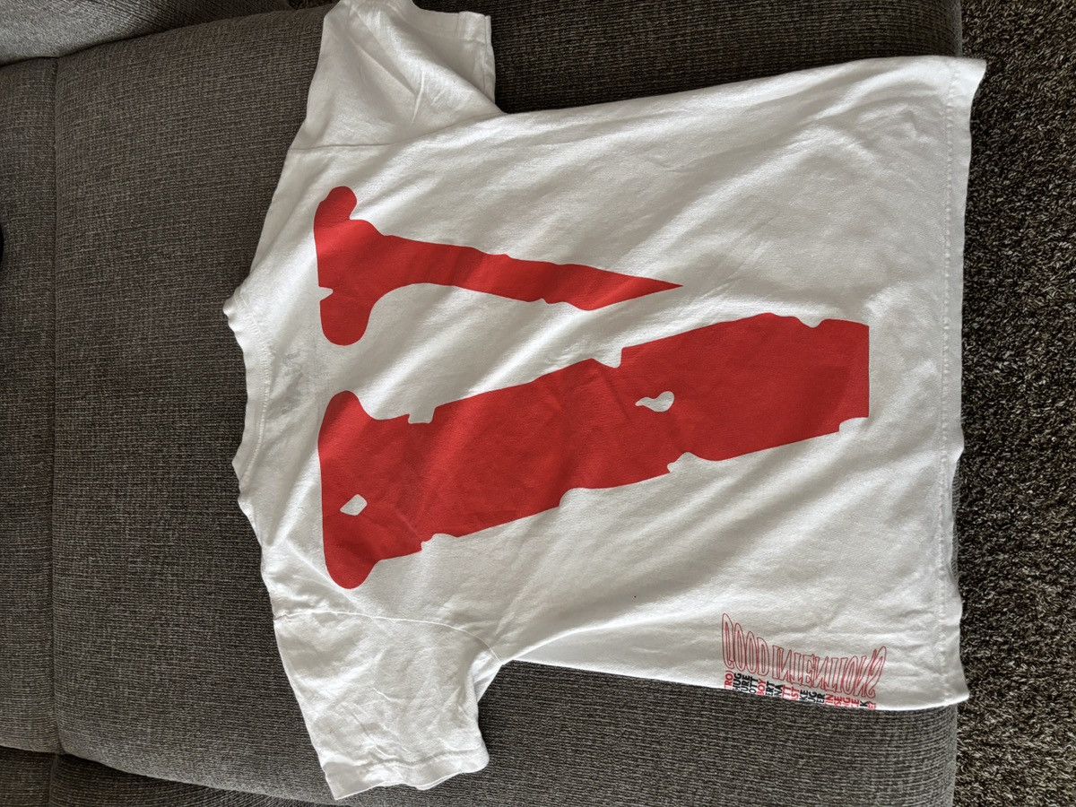 Vlone White Vlone t-shirt Size US M / EU 48-50 / 2 - 2 Thumbnail