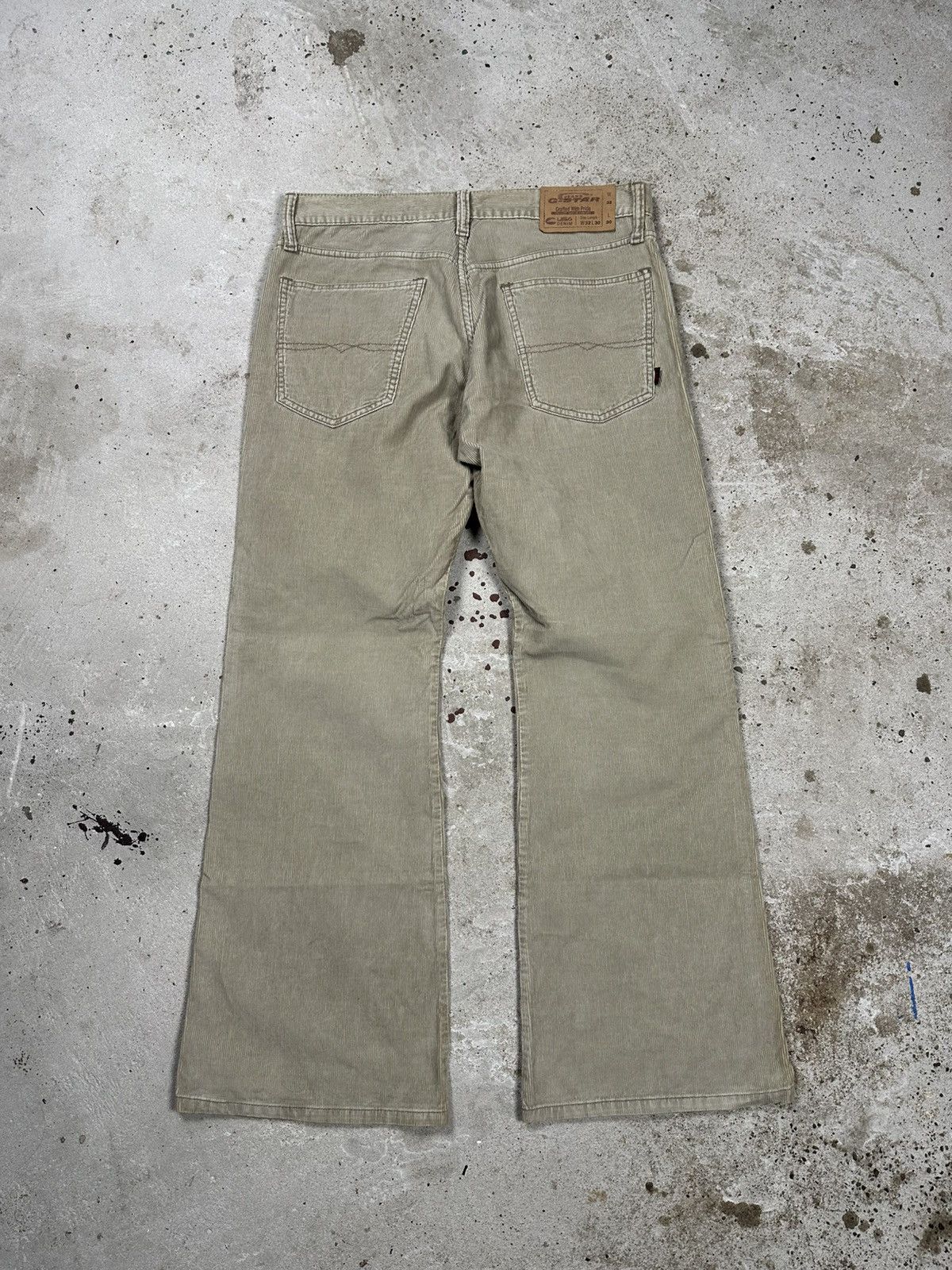 G-Star Vintage Y2K G Star Raw S C Flare Corduroy Pants Bootcut Size US 32 / EU 48 - 2 Thumbnail