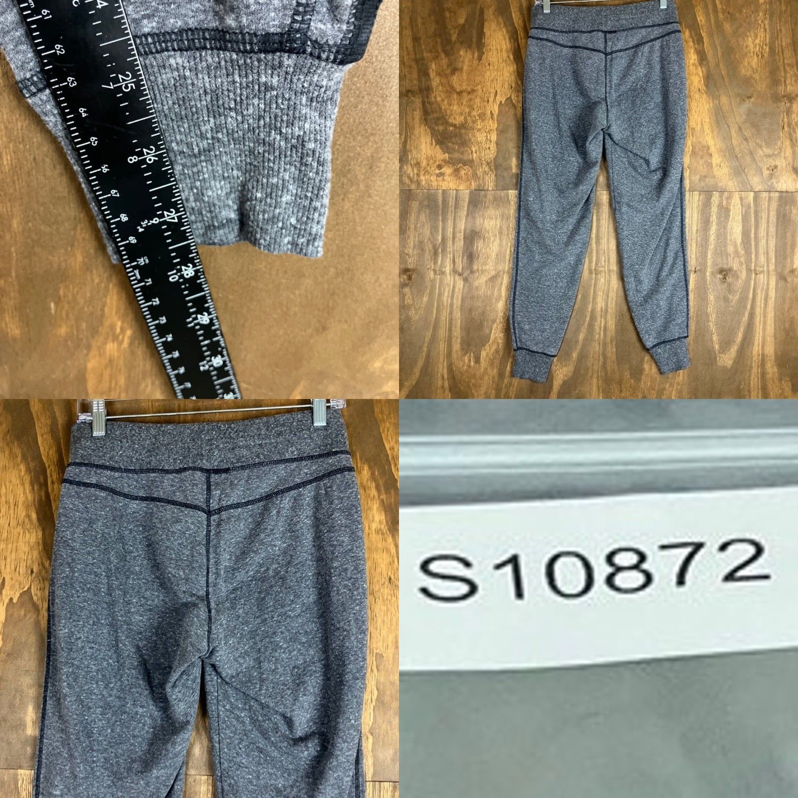 Athleta Athleta Womens Pants Heathered Gray LAX Sweatpant Joggers Small Size S Pockets Elastic Waist Size 28" / US 6 / IT 42 - 8 Thumbnail