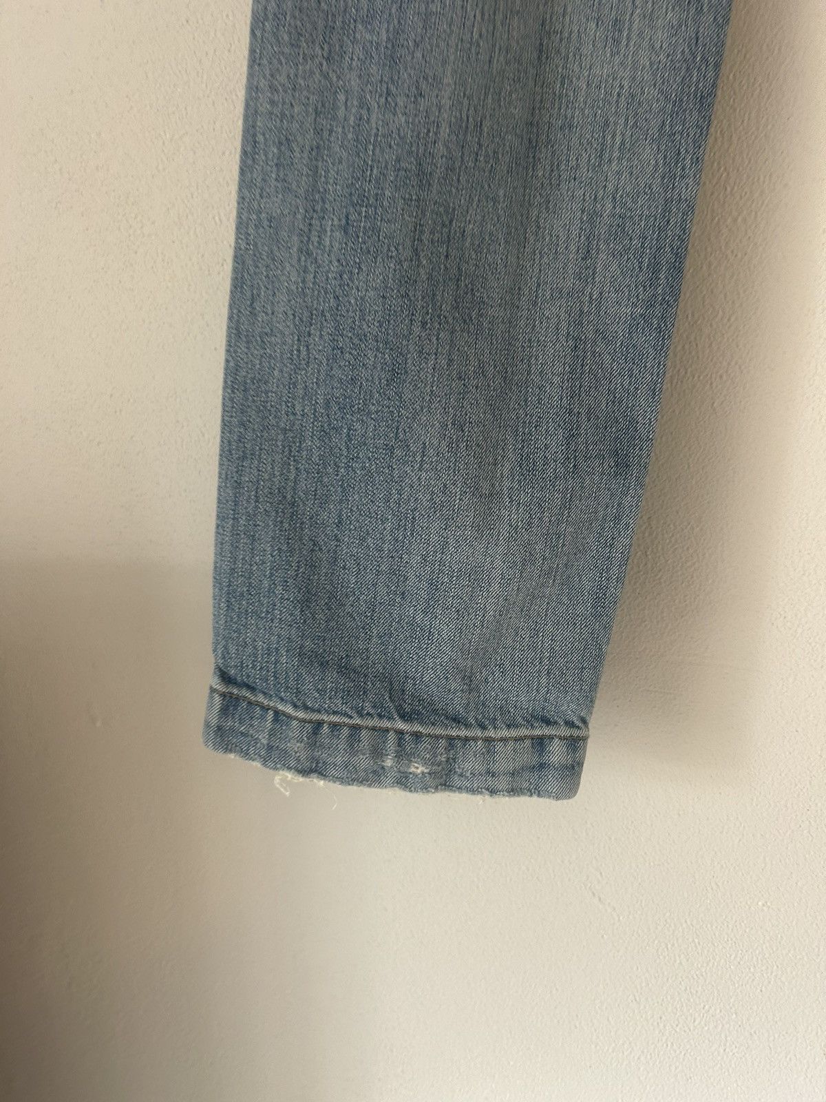 Dolce & Gabbana Light Blue Destroyed Jeans Size US 36 / EU 52 - 12 Thumbnail