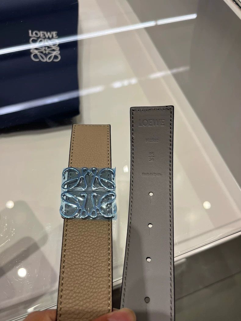 Loewe loewe 85Silver buckle double-sided belt 2504-Nextarrow Size ONE SIZE - 4 Thumbnail