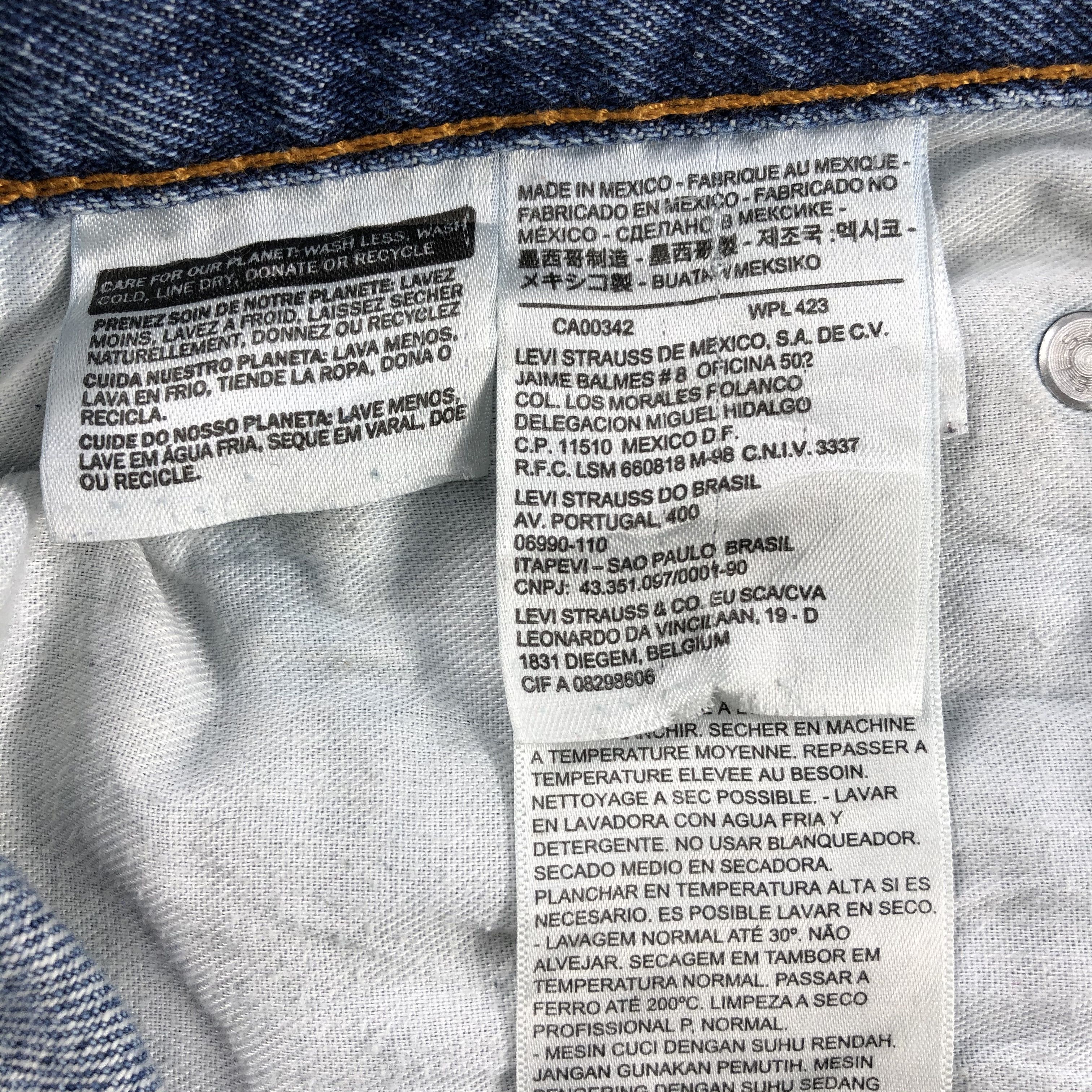 Levi's × Vintage Vintage Levis 550 Light Wash Jeans-JM1285 Size US 42 / EU 58 - 11 Thumbnail