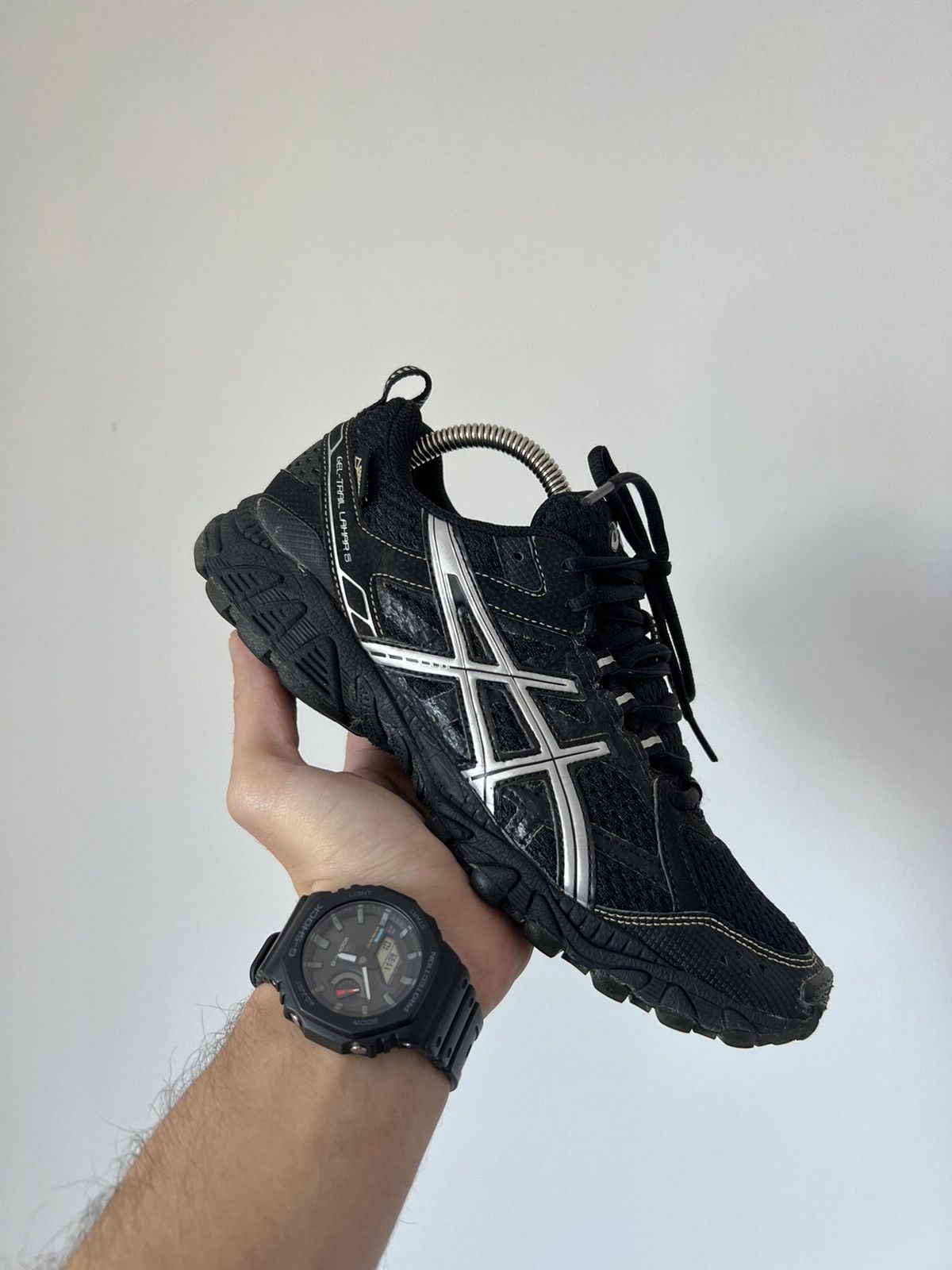 Asics Gel Trail Goretex Black Low Sneakers Hype Rare Y2k