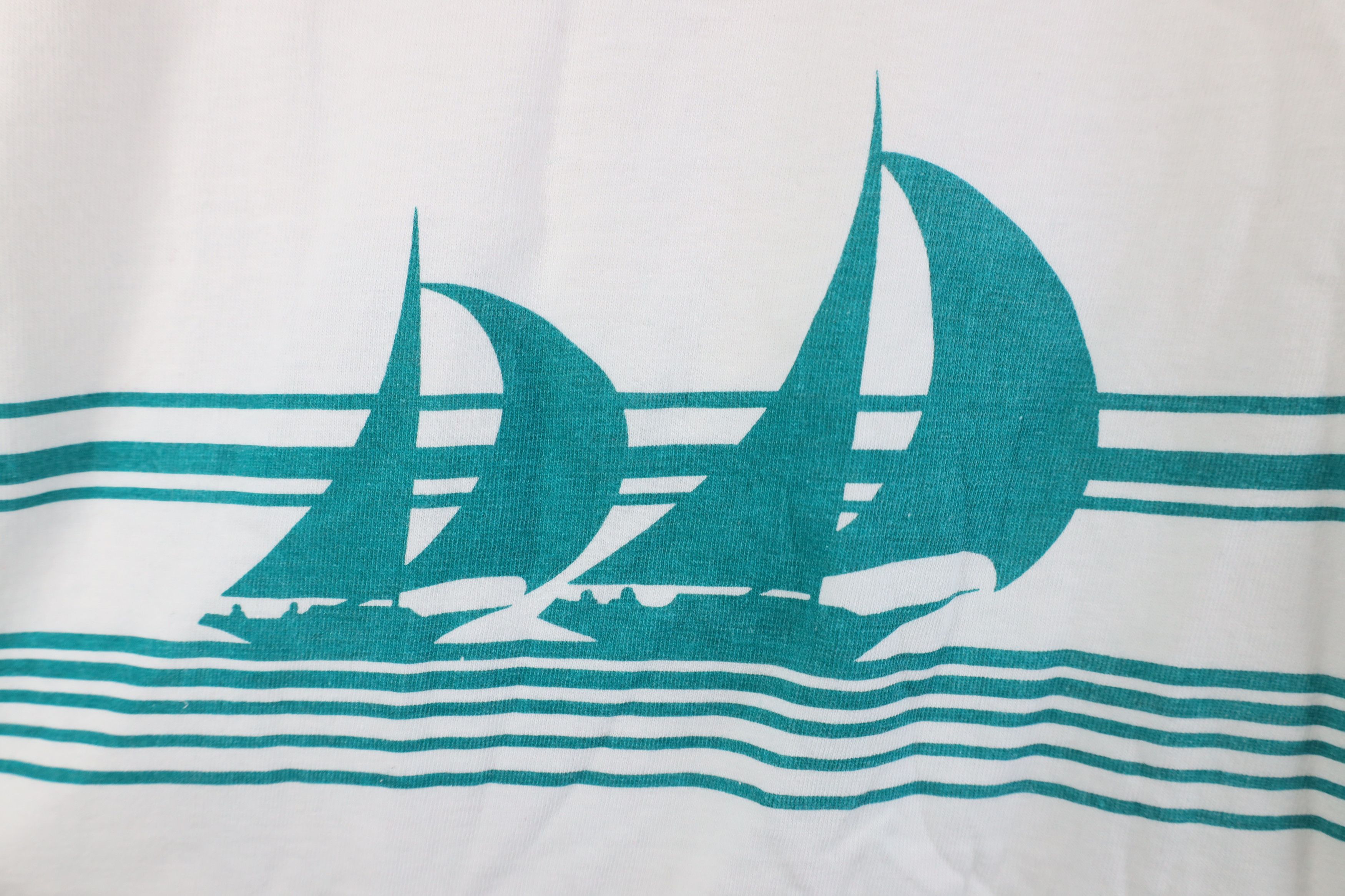 Vintage Vintage 70s Streetwear Sailing Long Sleeve T-Shirt USA Size US S / EU 44-46 / 1 - 12 Thumbnail