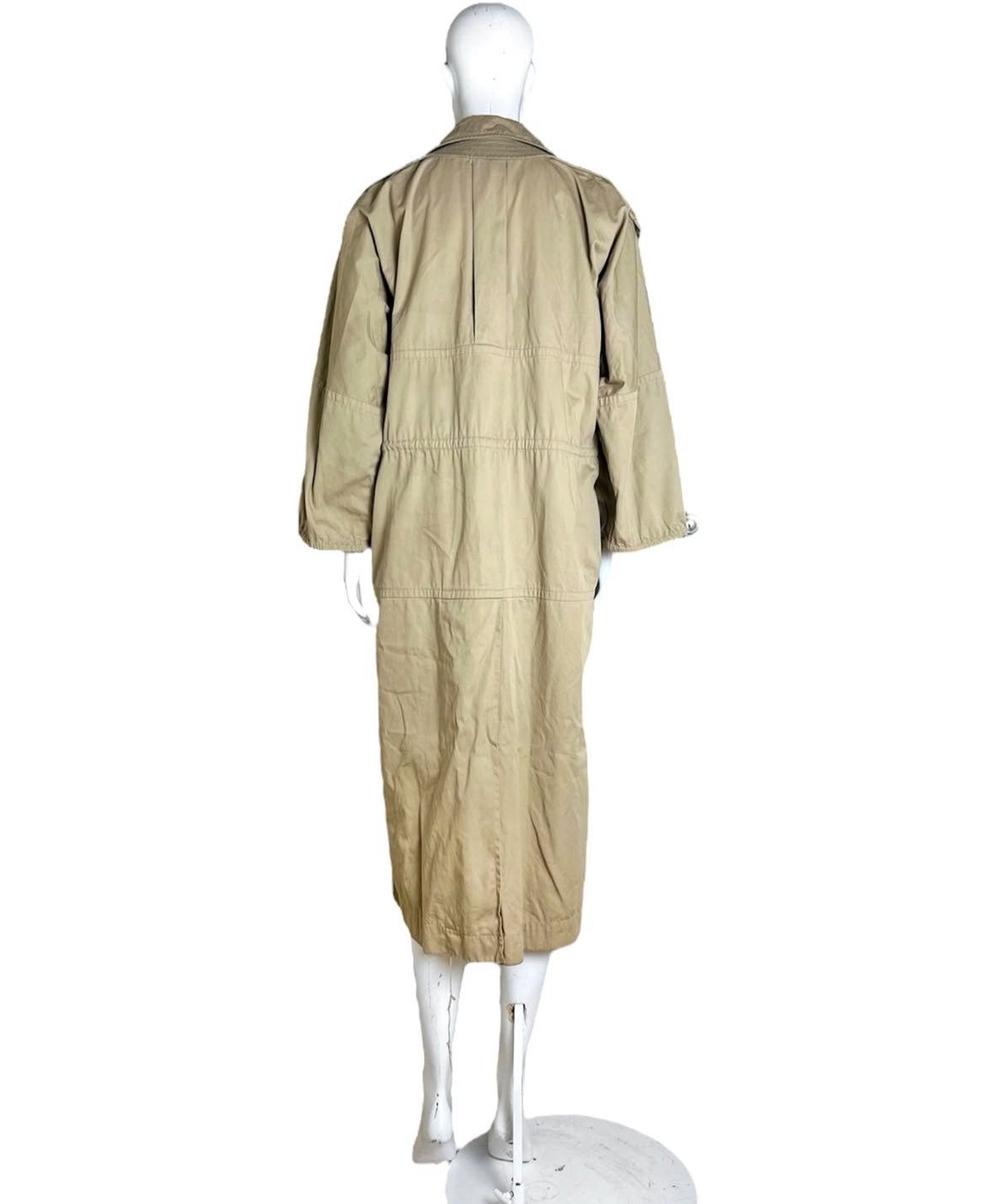 Yves Saint Laurent RARE 1978s YVES SAINT LAURENT RUNWAY Trench Coat Archive Gem Size M / US 6-8 / IT 42-44 - 4 Thumbnail